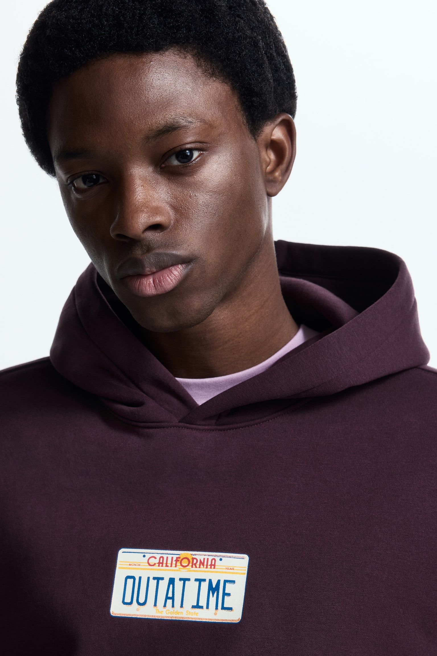 Loose Fit Hoodie - Burgundy/California/Black/Batman/Black/Gremlins/Black/Ford - 4