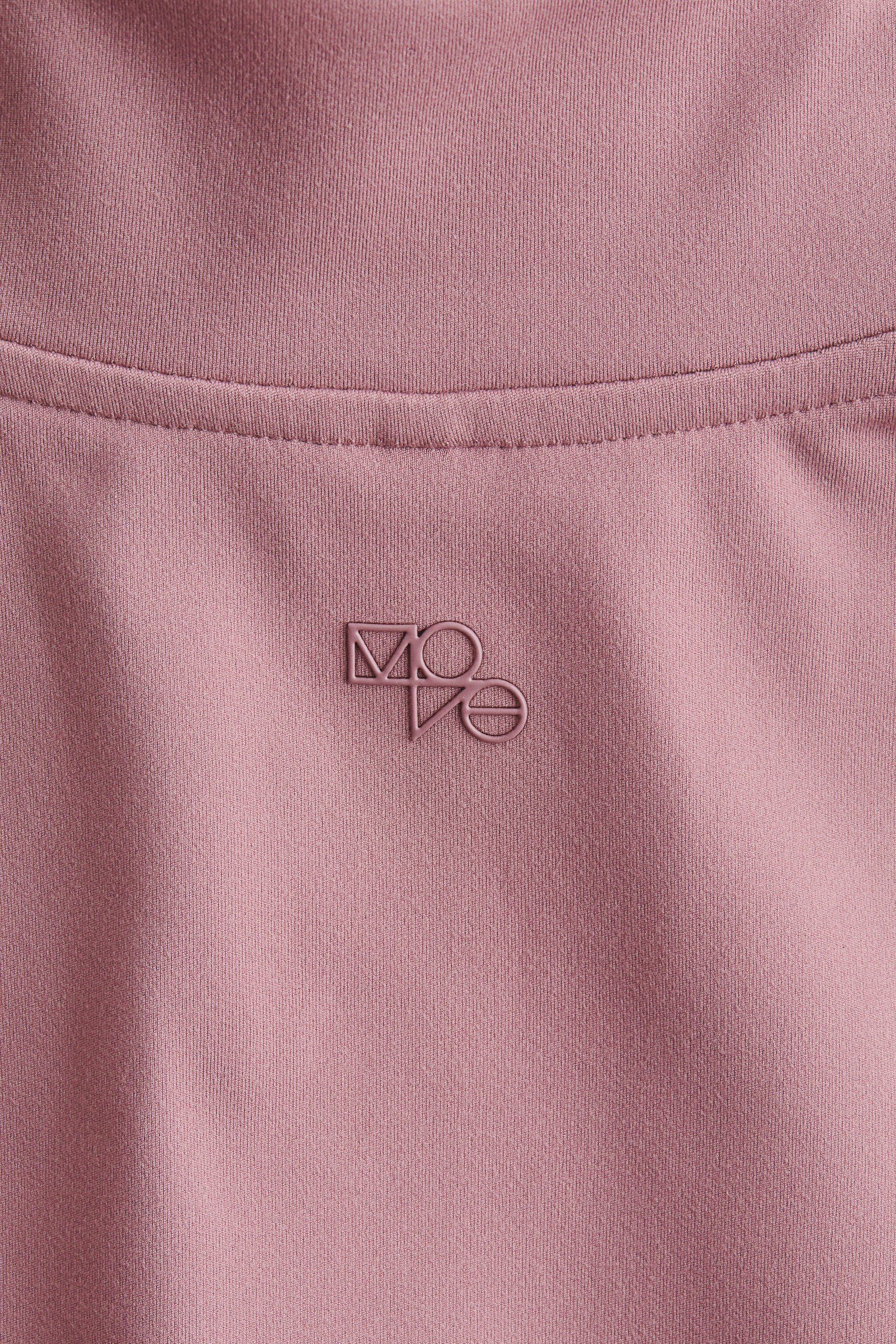 이미지 확대 보기: 집업 스포츠 재킷 SoftMove™ - 더스티 핑크 - 여성 | H&M KR 6