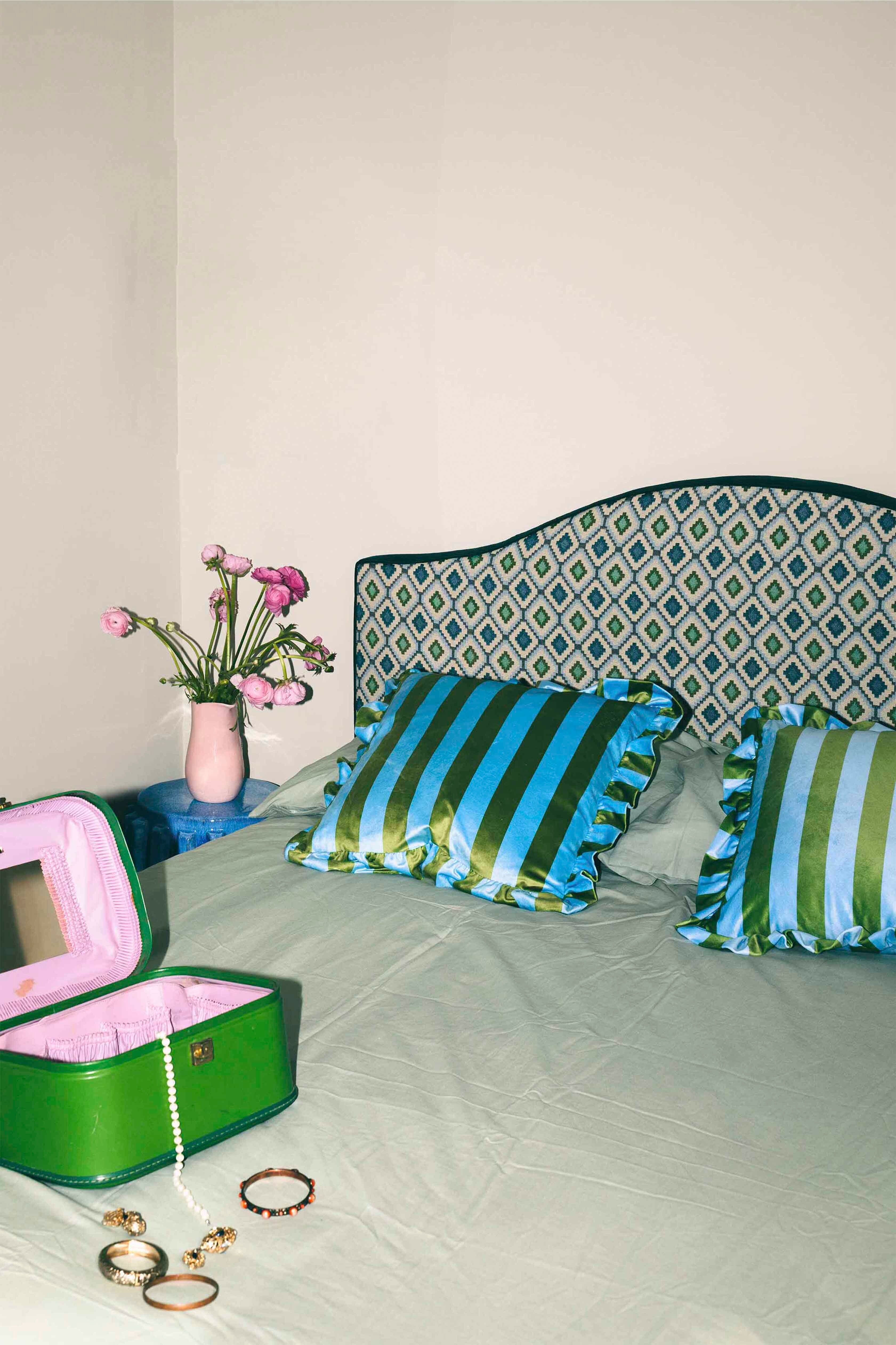 Suzanne Tête De Lit Tissu Quetzal - Imprimé Multicolore