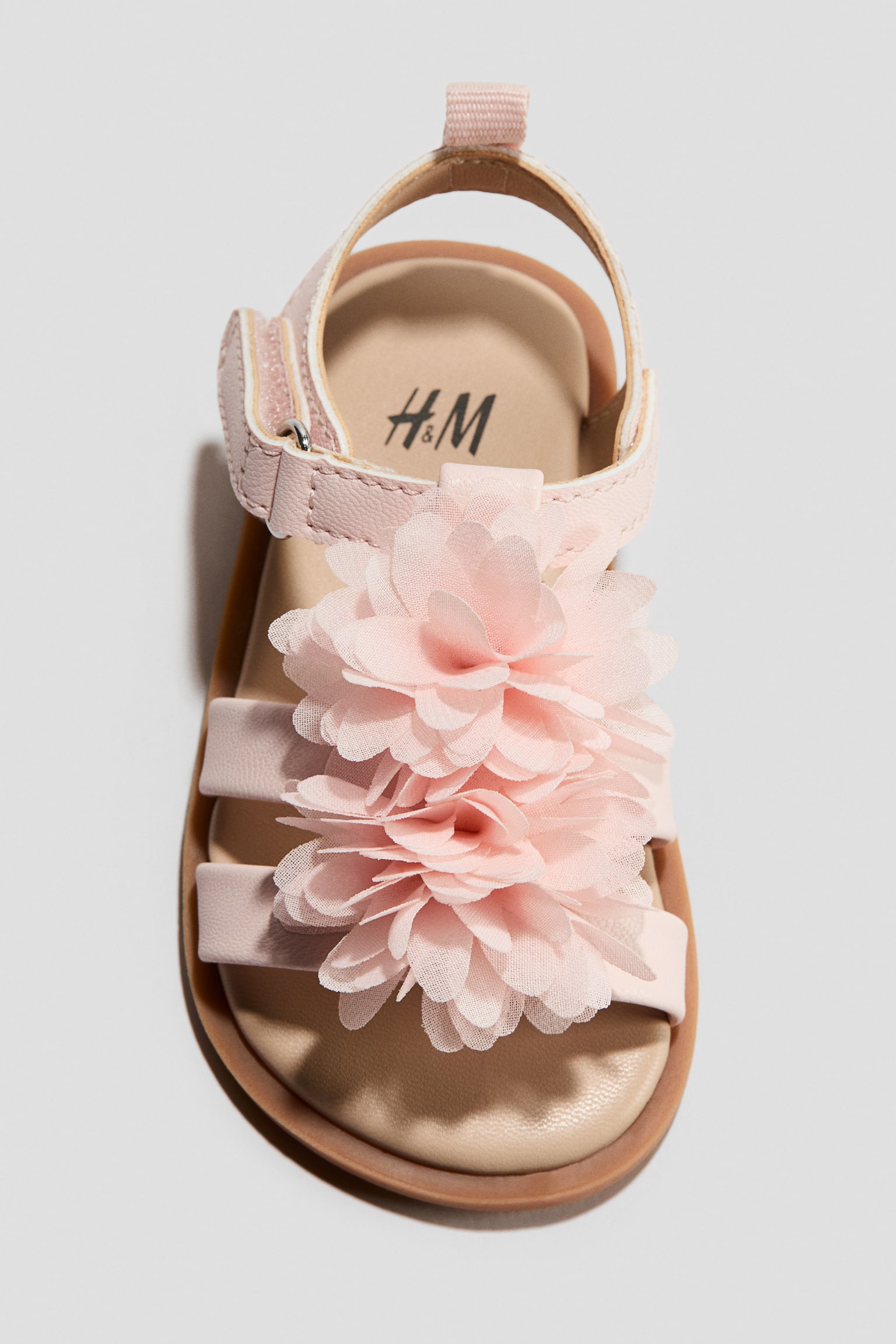 סנדלים עם אפליקציות - ורוד בהיר - 3