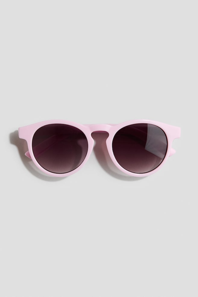Lunettes de soleil - Rose clair/Blanc - 1