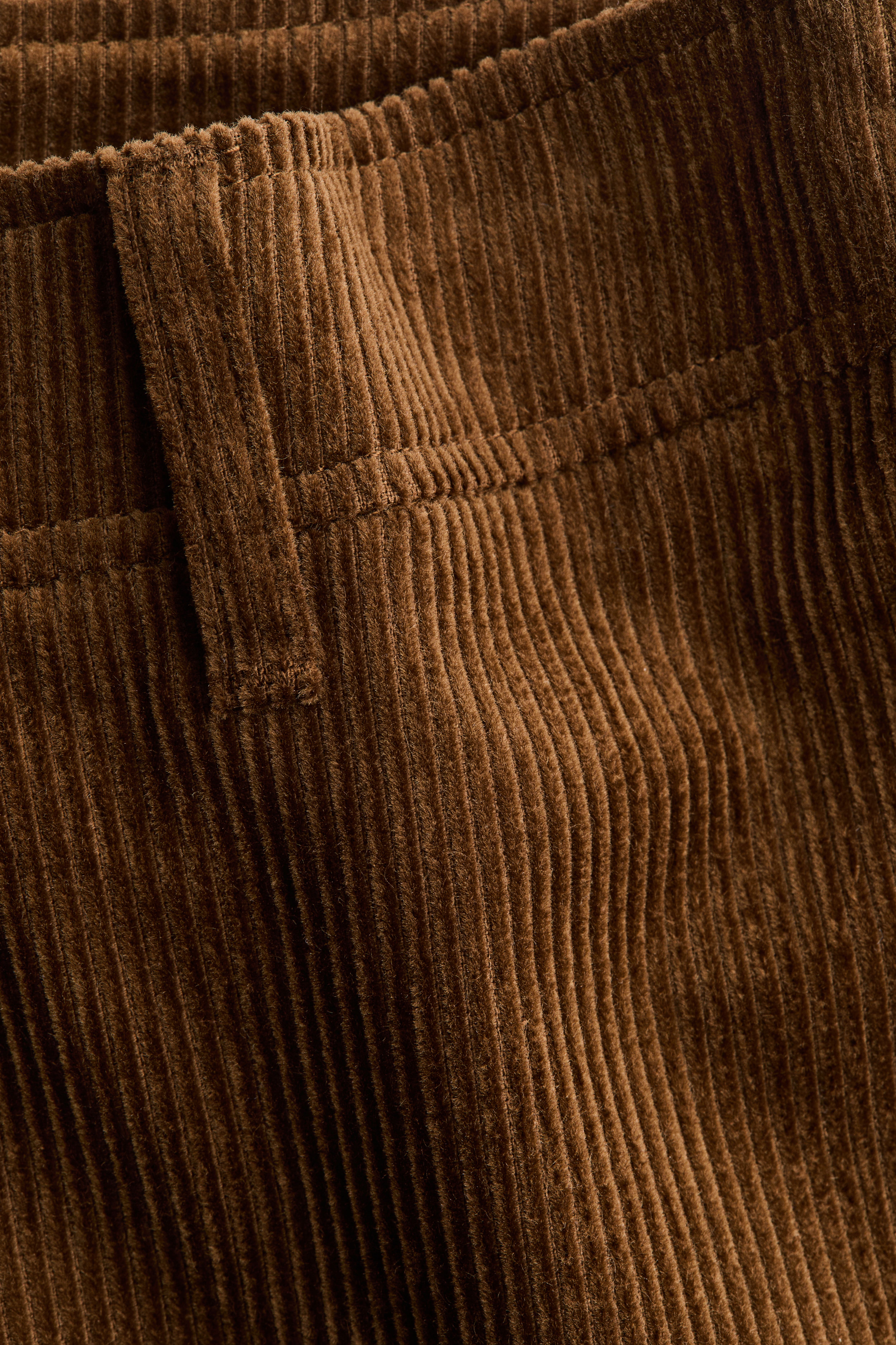 Cotton Corduroy Mini Skirt