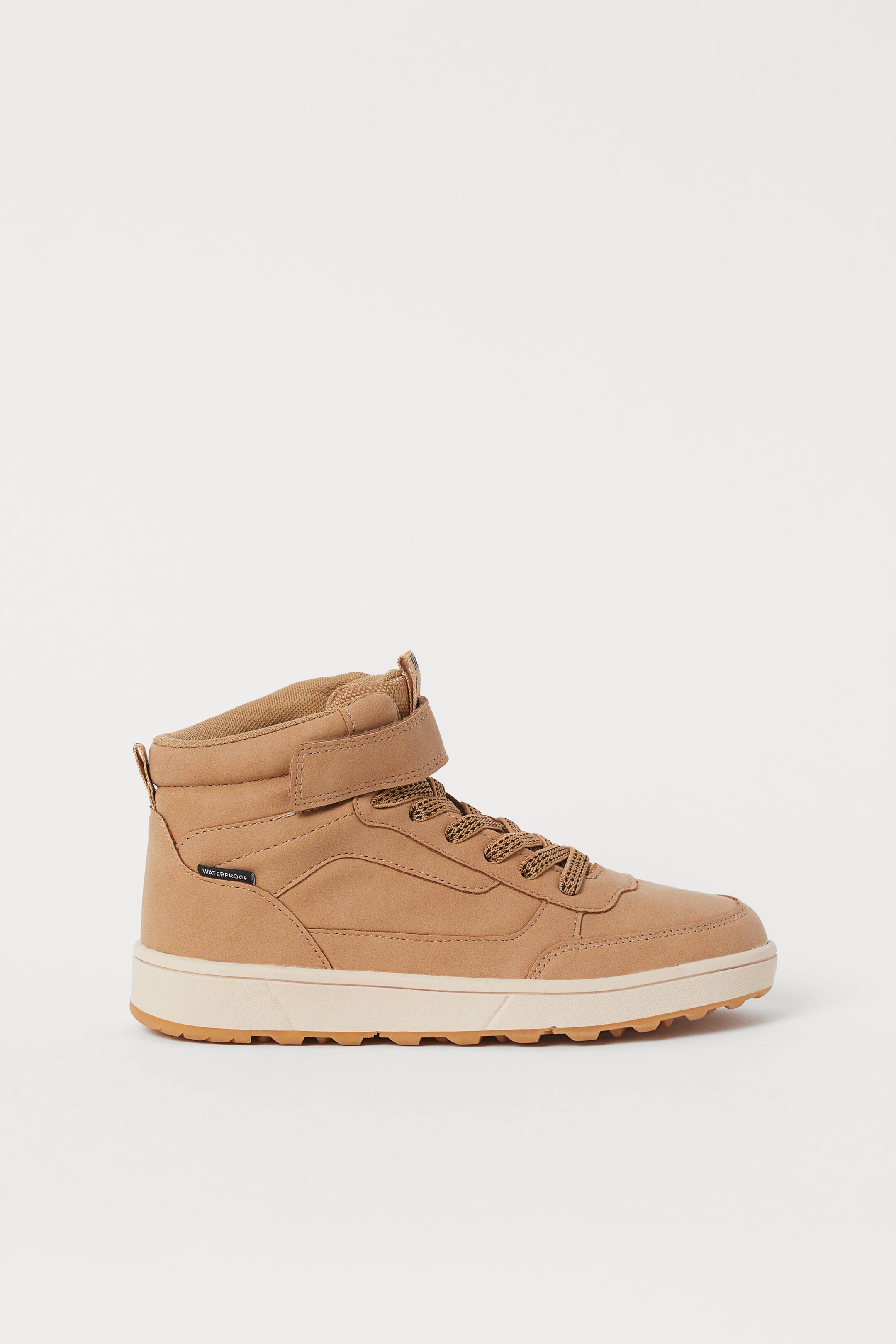 View larger image: Waterproof hi-tops - Light brown - Kids | H&M HK 1