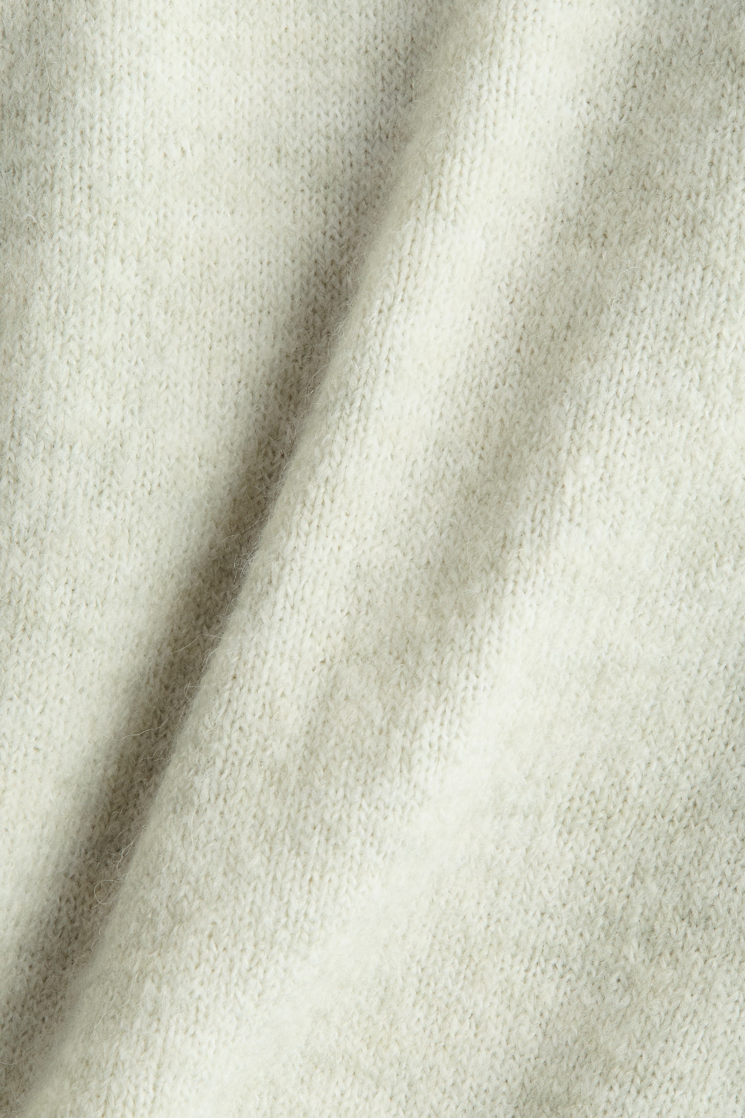 Áo cardigan dáng rộng - Light green marl/Màu đen/Màu xanh tím than/Brown - 2