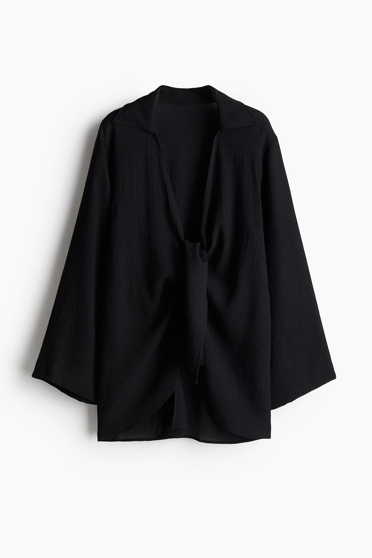 Women's Black Tie-detail Beach Dress | H&M US