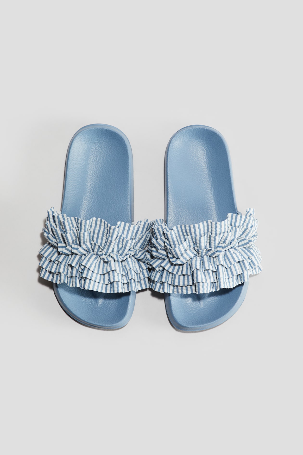 Sandali Hm Ciabatte Donna Ciabatte Da Mare Azzurro/righe BAMBINO