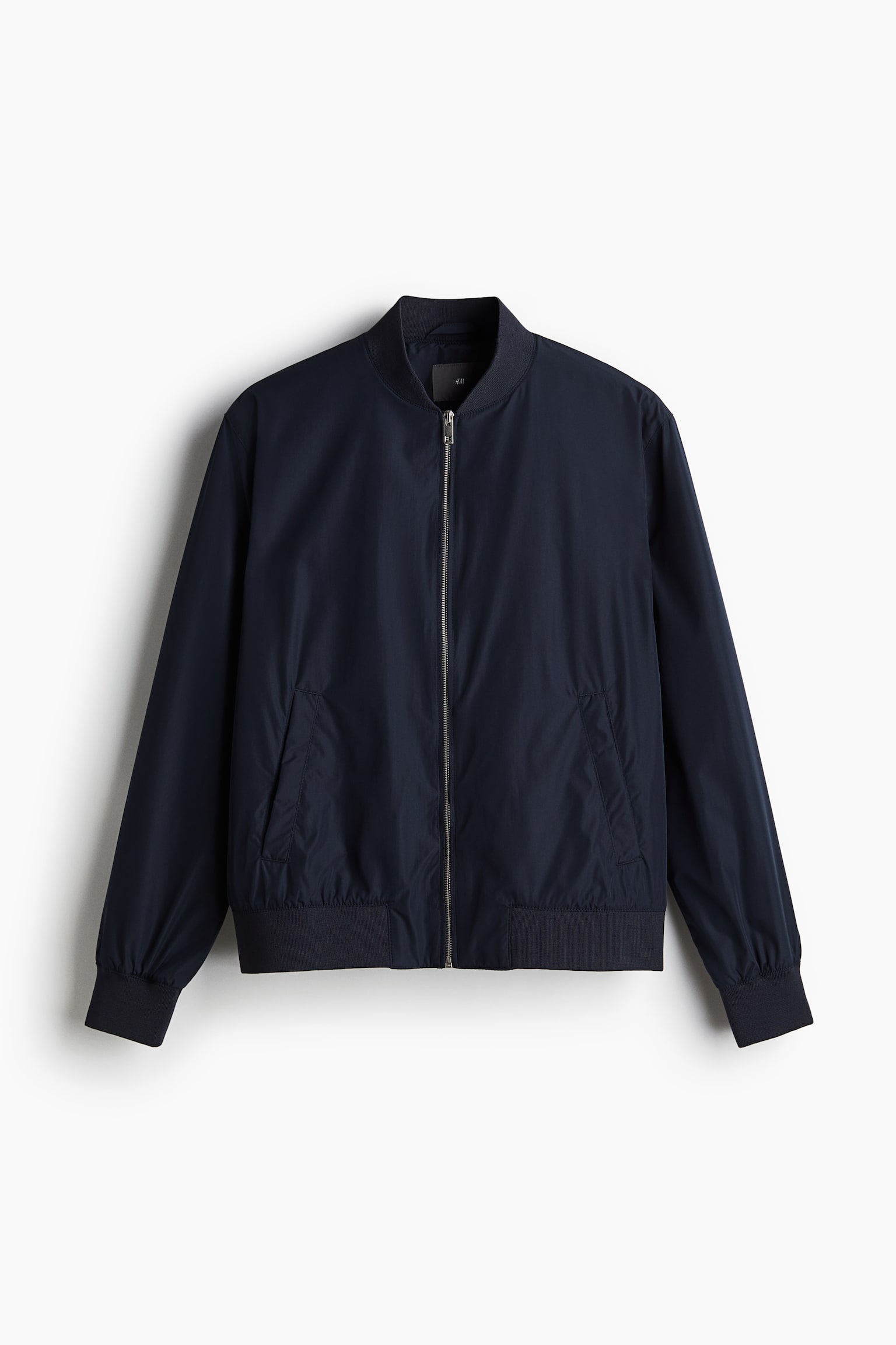 Regular Fit Bomber jacket - Navy blue/Black/Light beige - 2