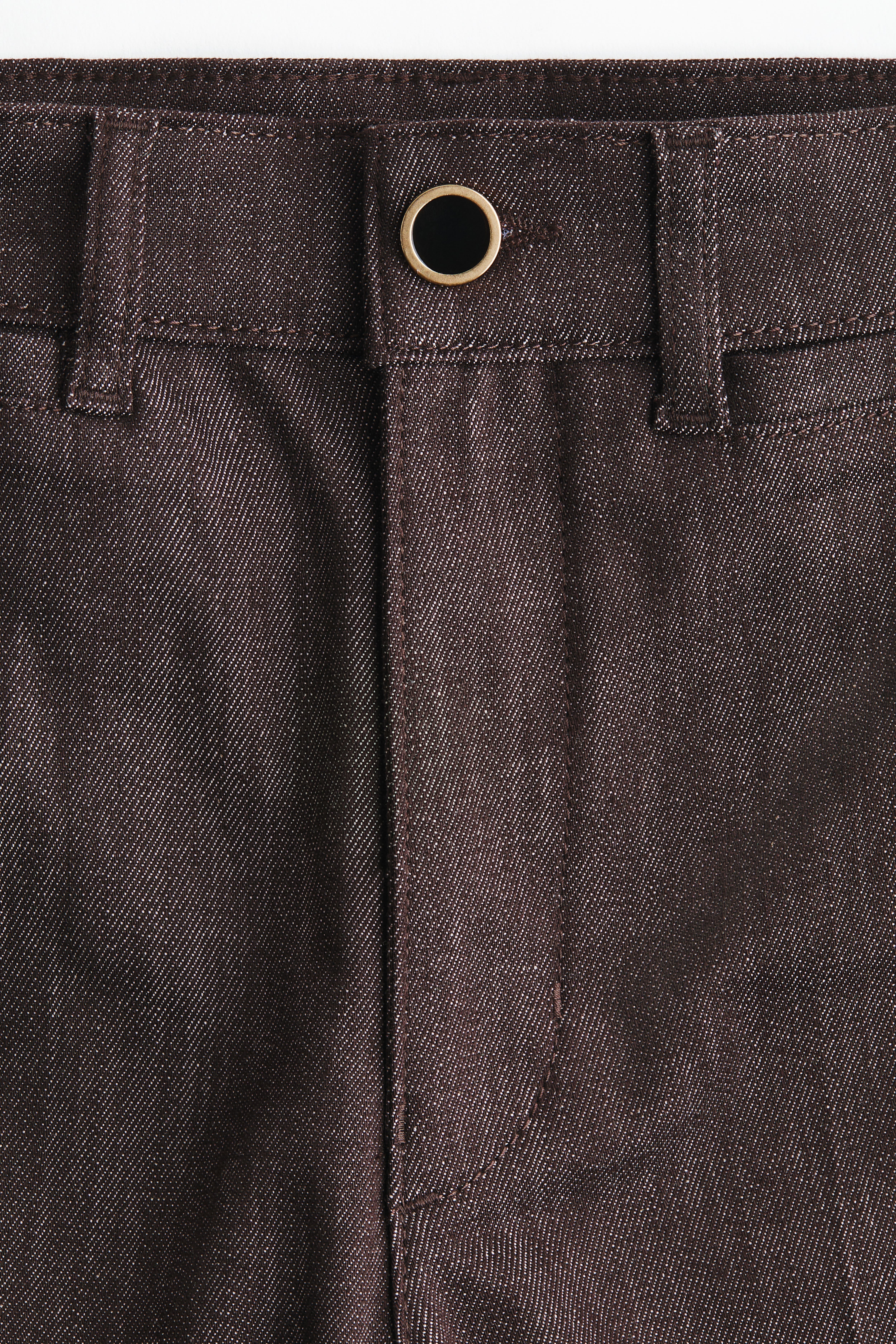 Flared High Ankle Jeans