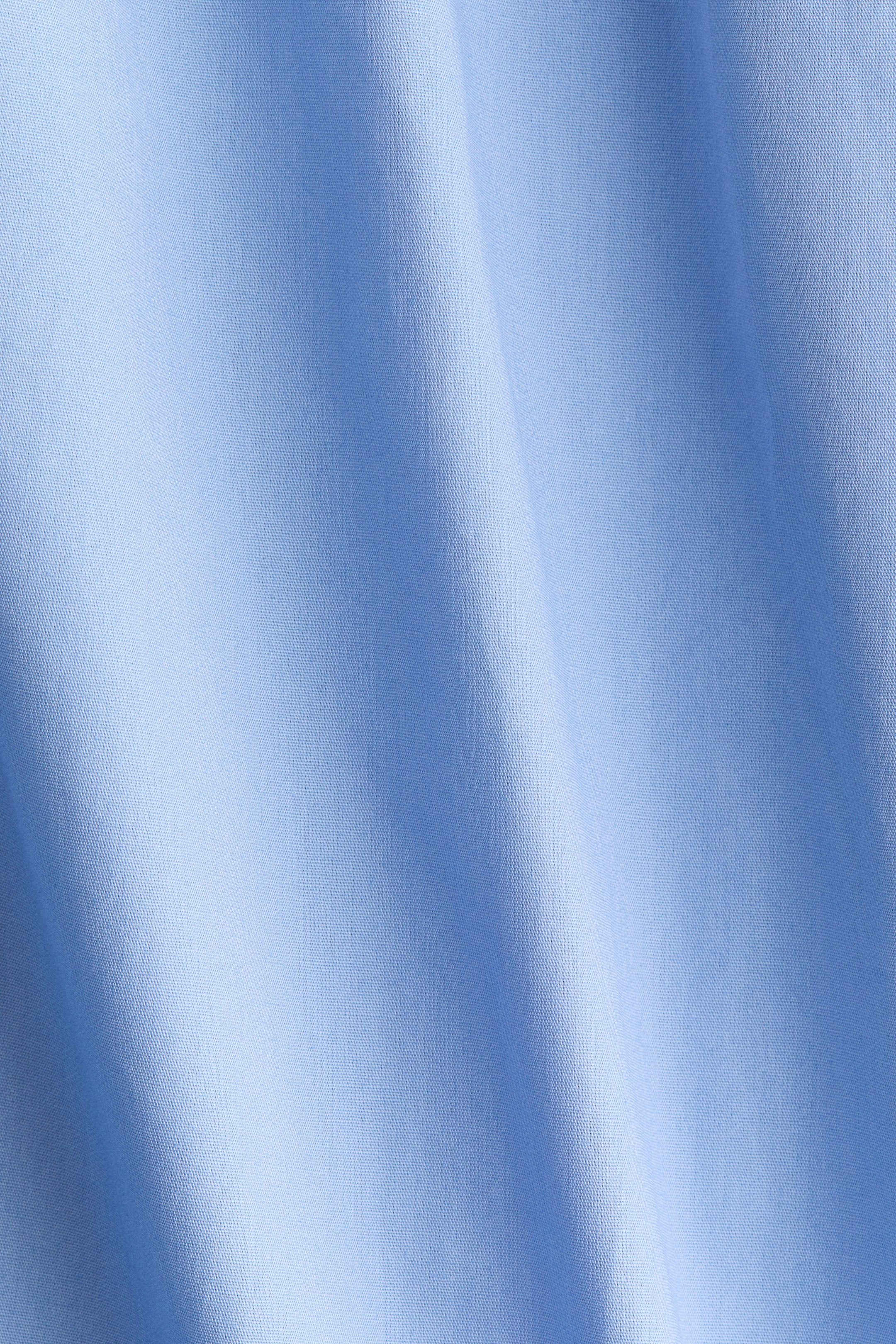 Xem ảnh lớn hơn: Váy cotton chia tầng - Dusty blue - Ladies | H&M VN 2