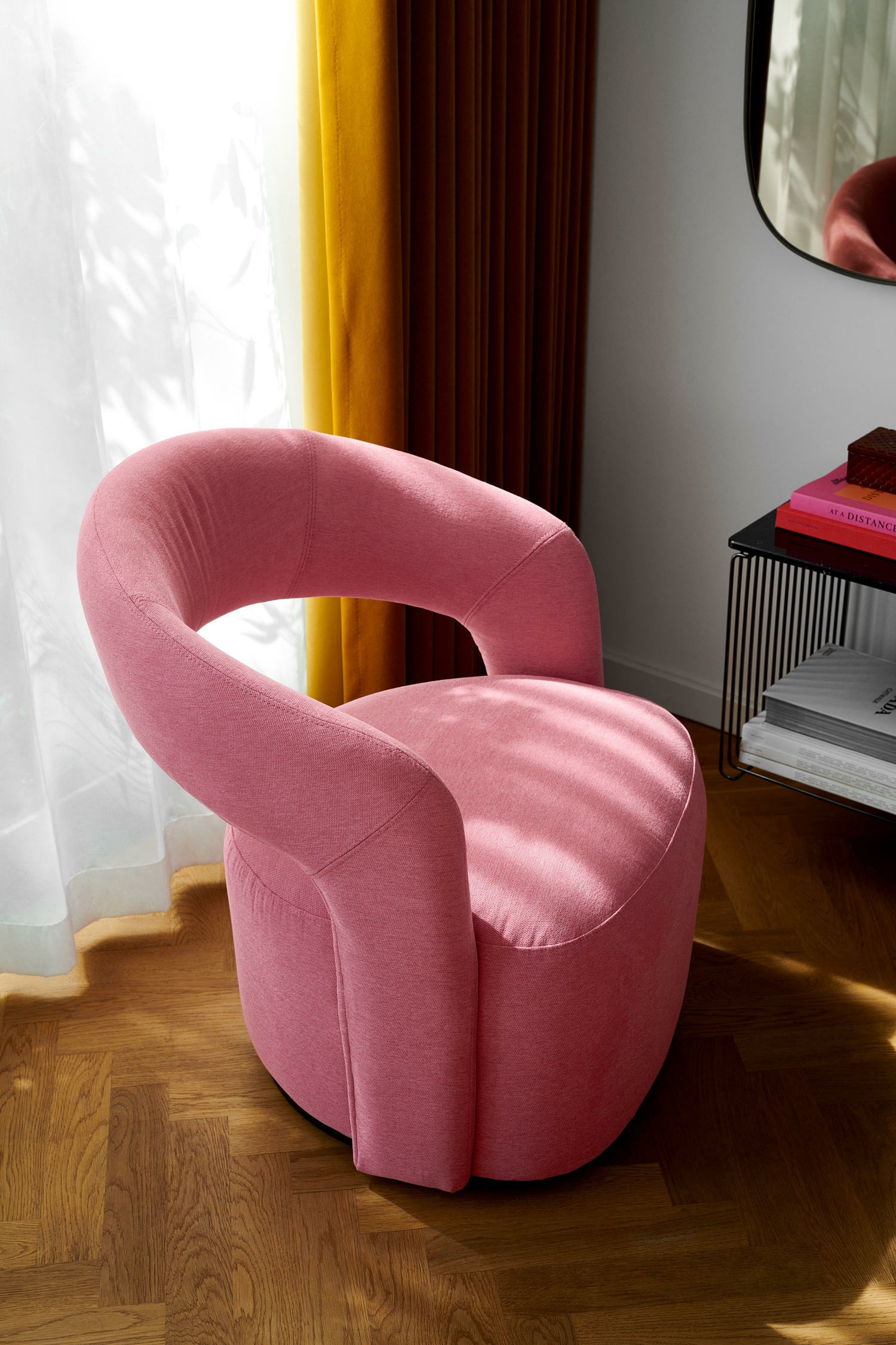 Judi Fåtölj - Firenze Bubble Gum/Maya Cream