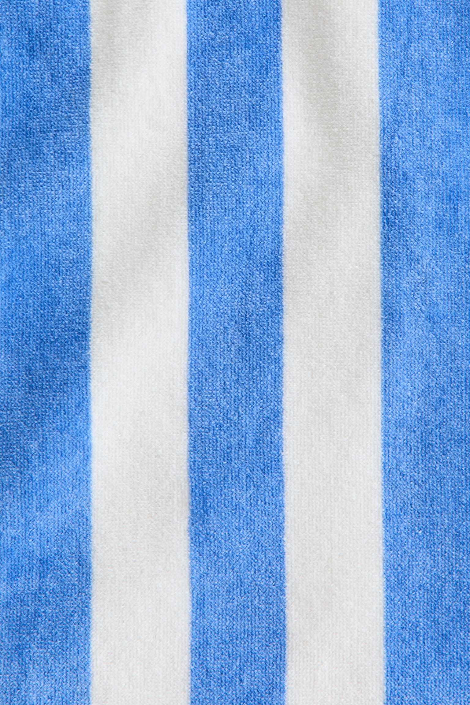 Baby poncho towel - White/Blue striped/Light pink/Striped/Beige/Striped - 3