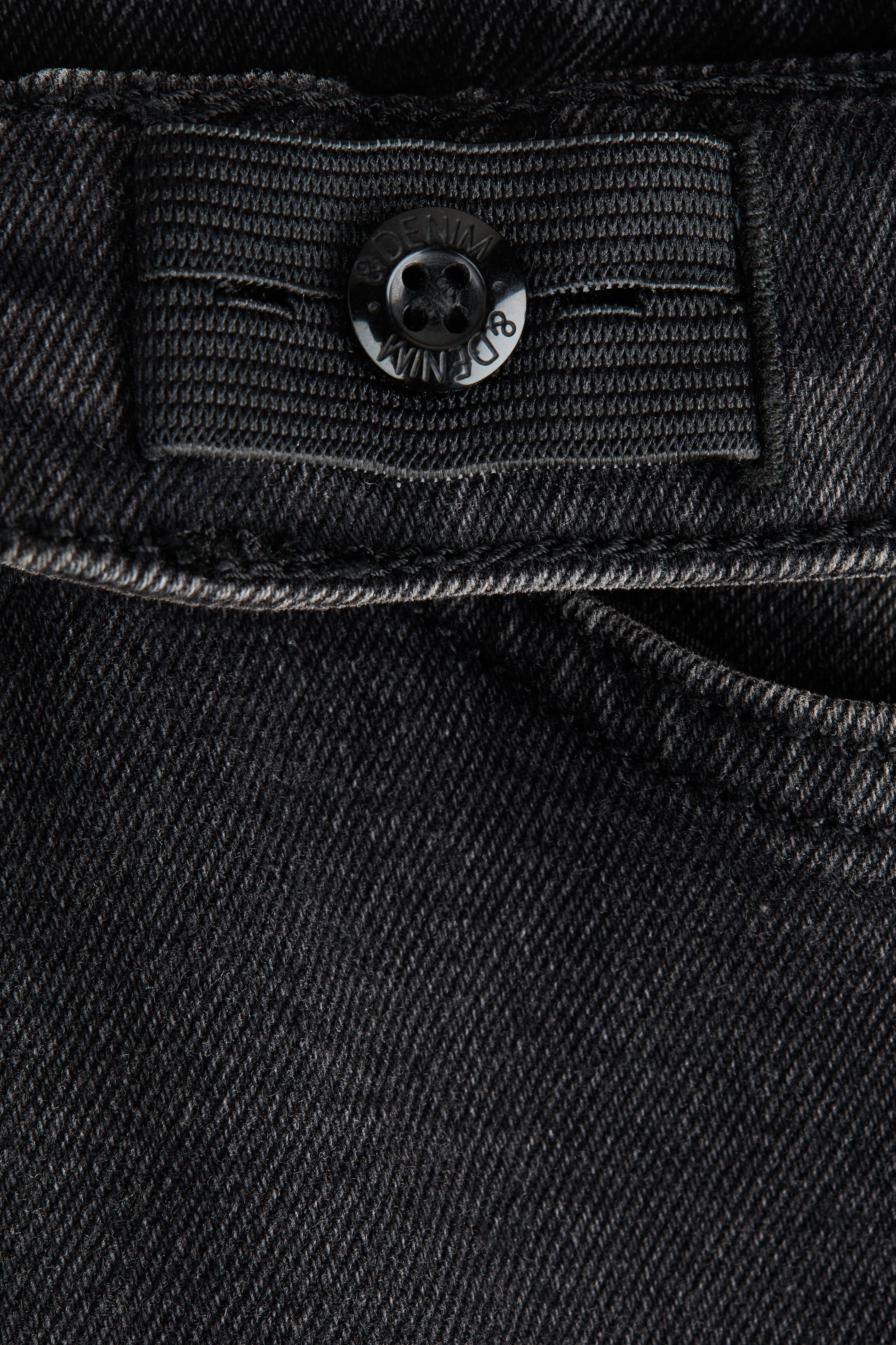 View larger image: Comfort Stretch Slim-Fit Jeans - Denim black - Kids | H&M US 3