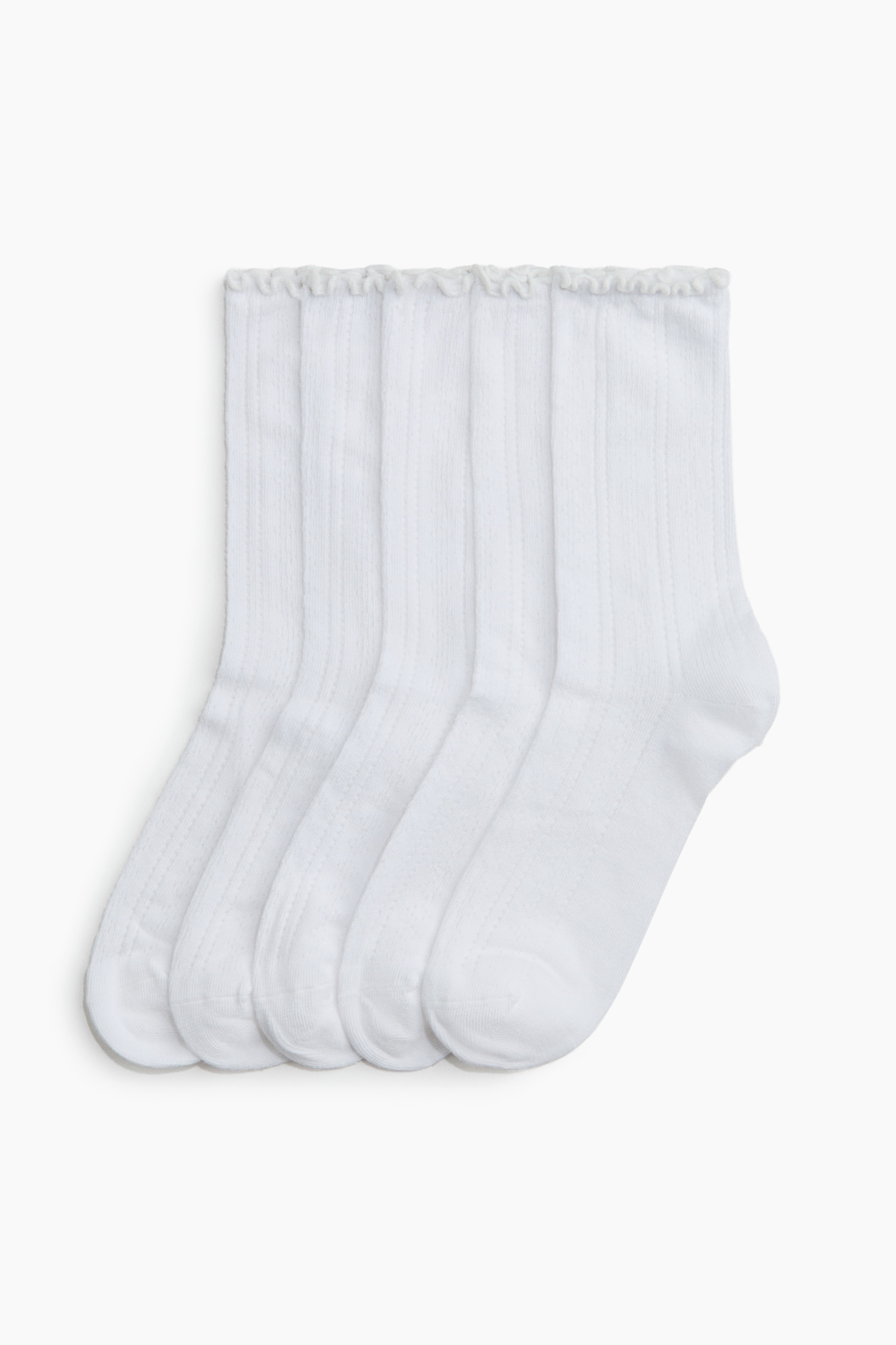 5-Pack Pointelle-Knit Socks from H&M - $10.99
