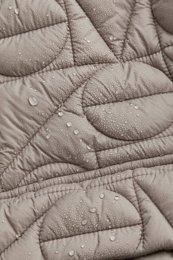 H&M+ THERMOLITE® quilted popover jacket - Beige - 4