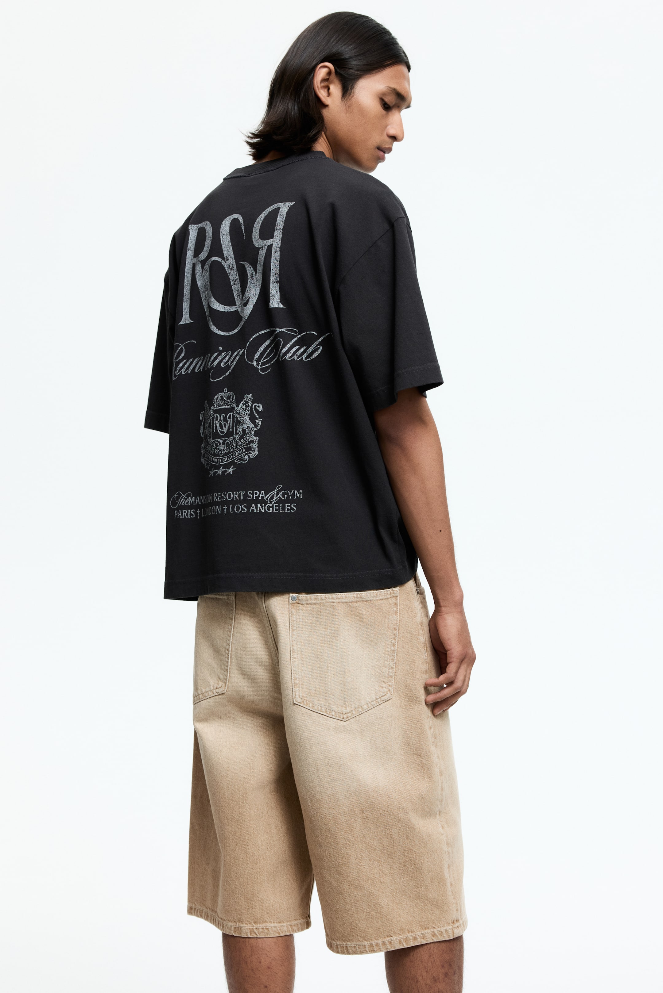 Baggy Denim Shorts