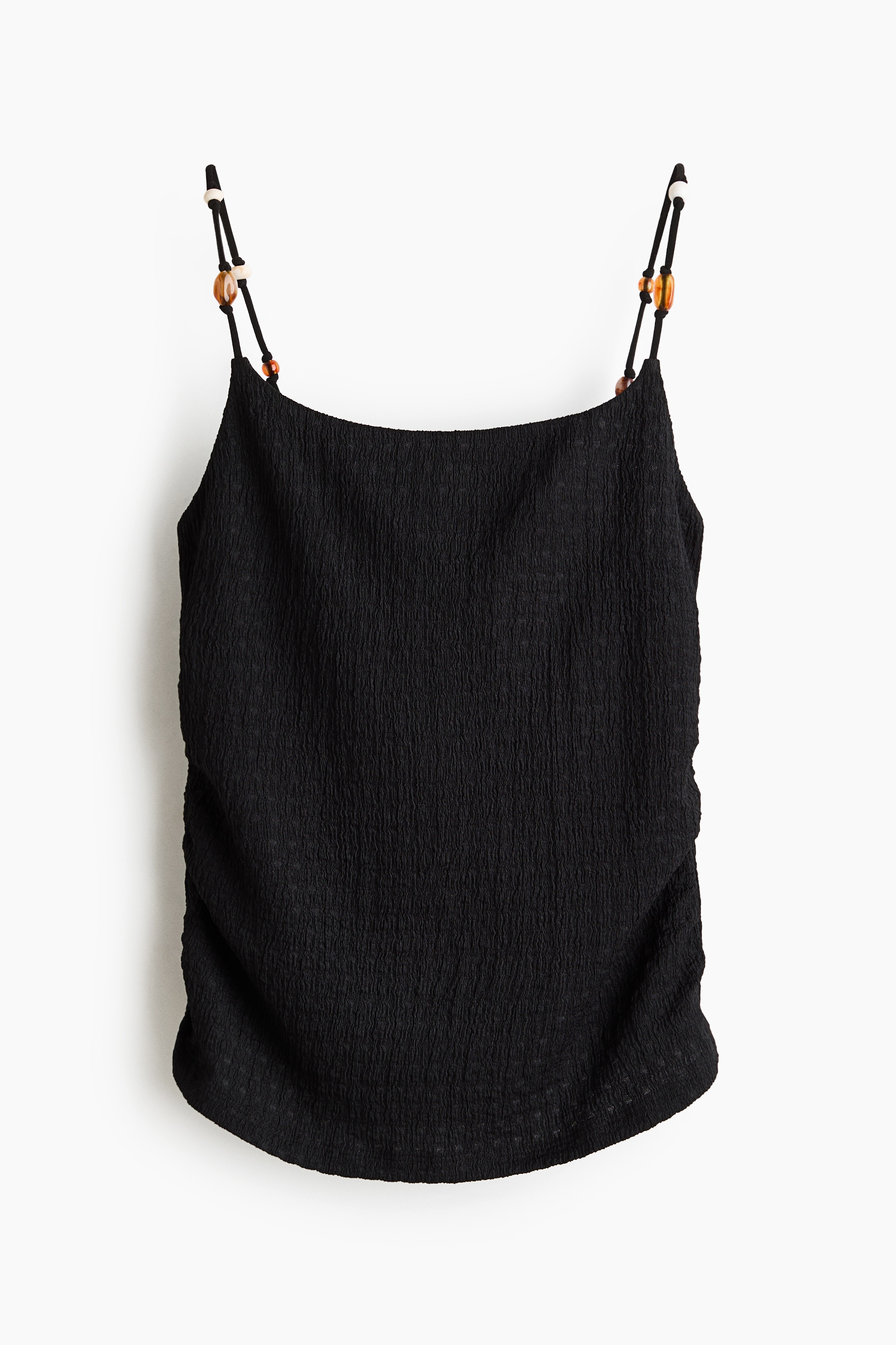 Women's Black Beaded Camisole Top | H&M US
