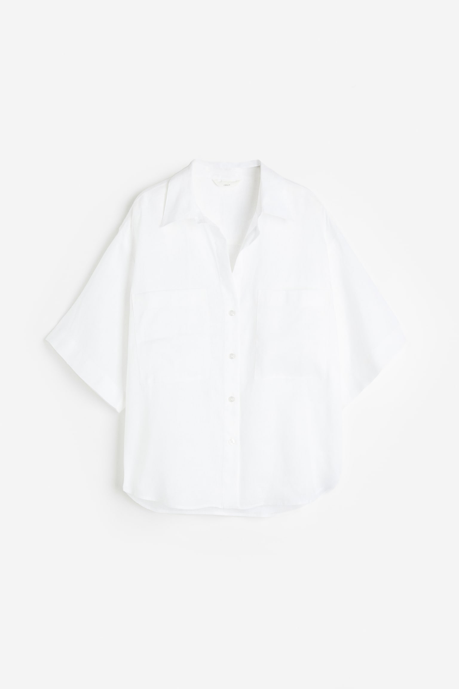 Linen shirt - White - 2