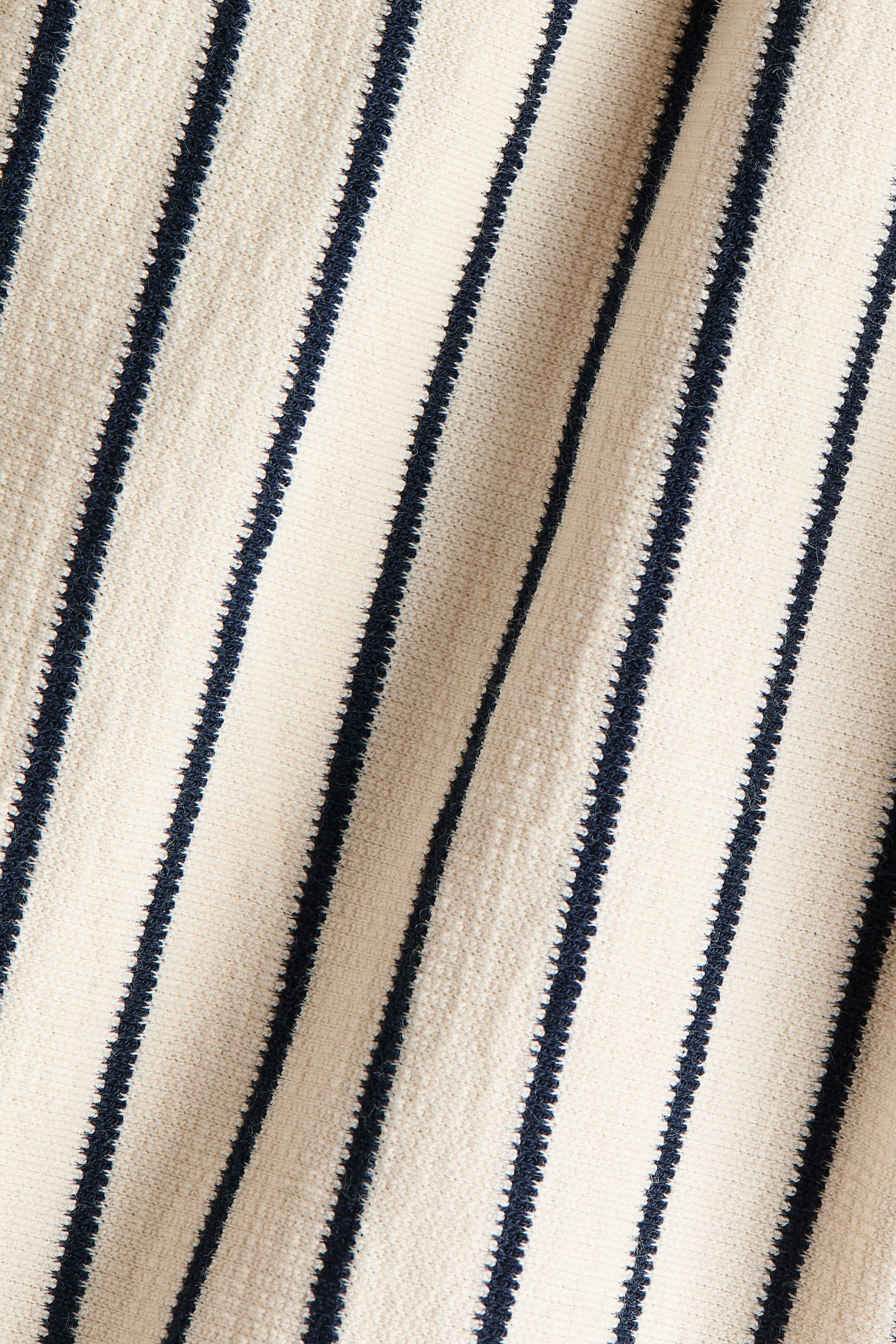 Katoenen boxpakje - Beige/donkerblauw gestreept - 2
