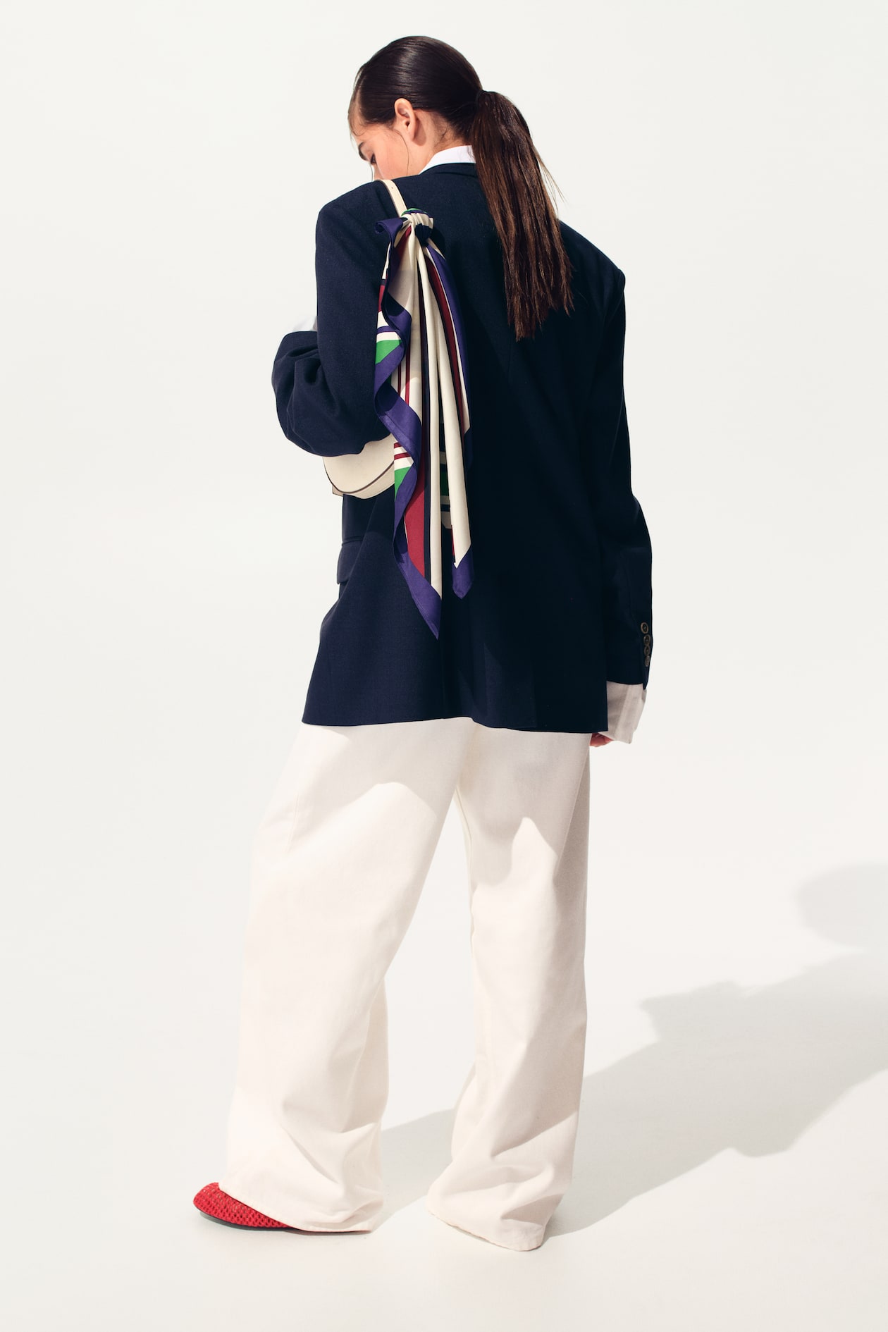 Oversized Double-Breasted Blazer - image 2