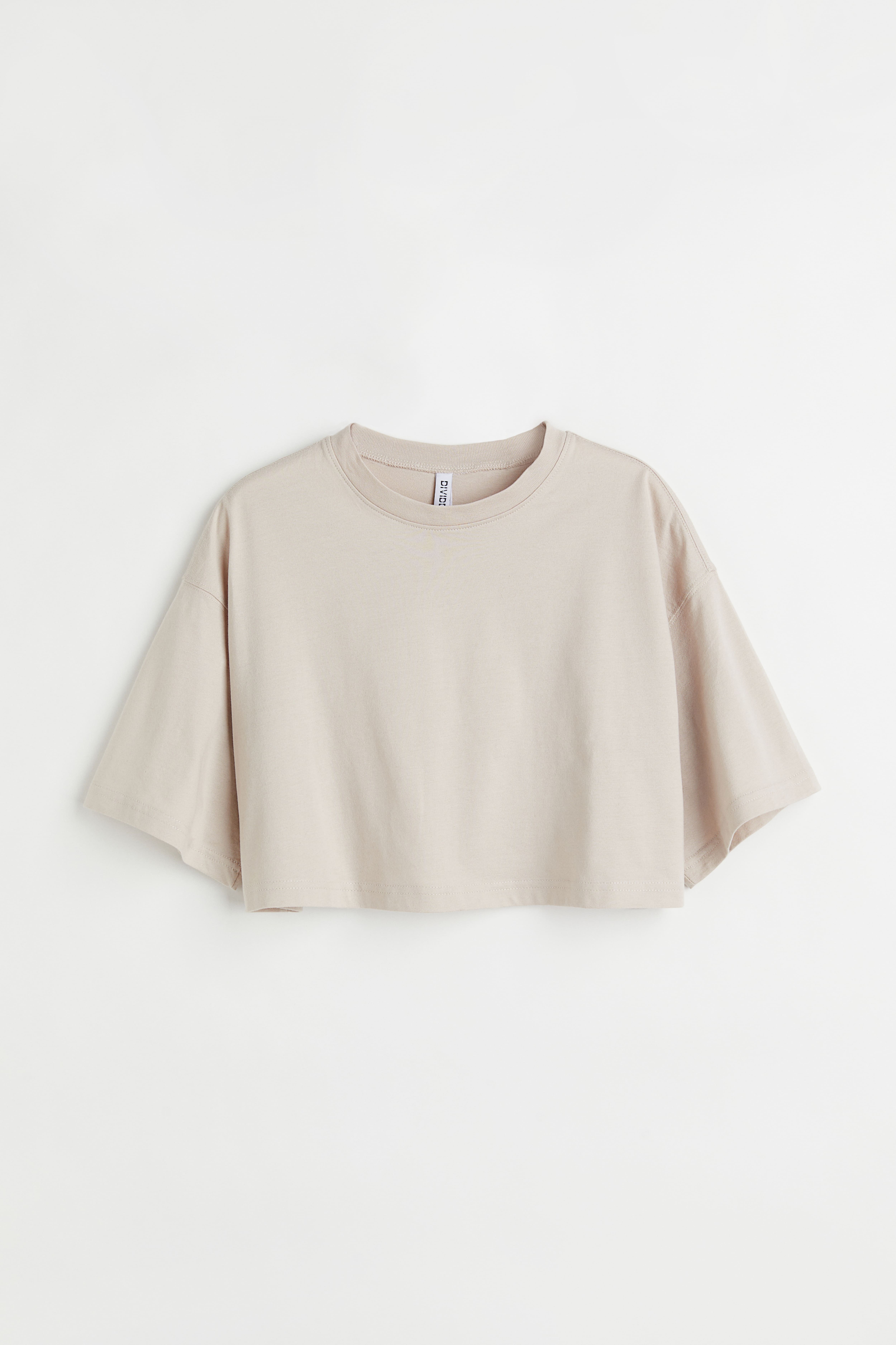 Cropped t shirt h&m best sale