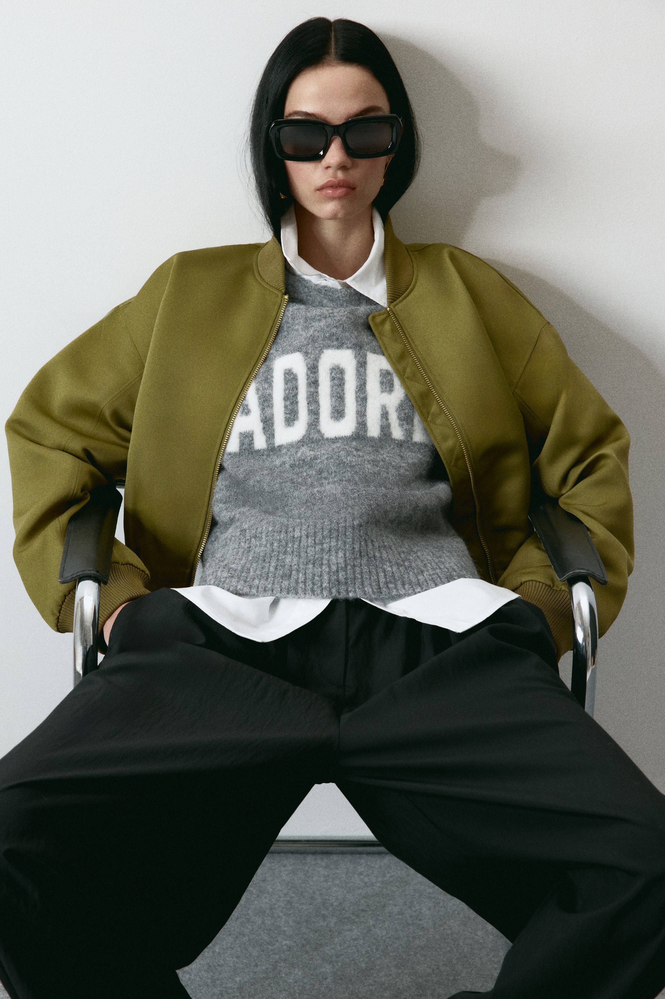 Jacquard-motif jumper