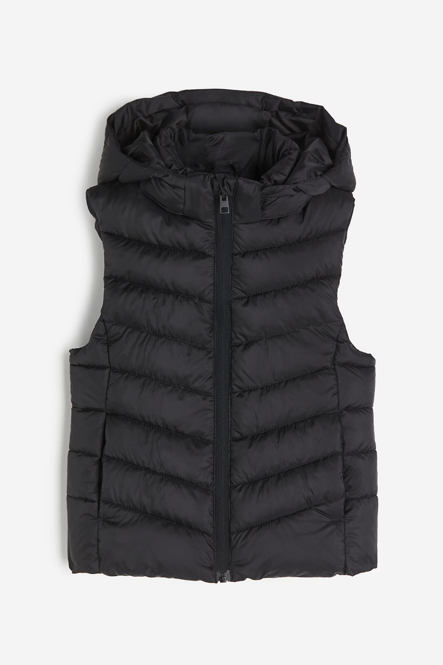 Insulated Puffer Vest - Black - 1