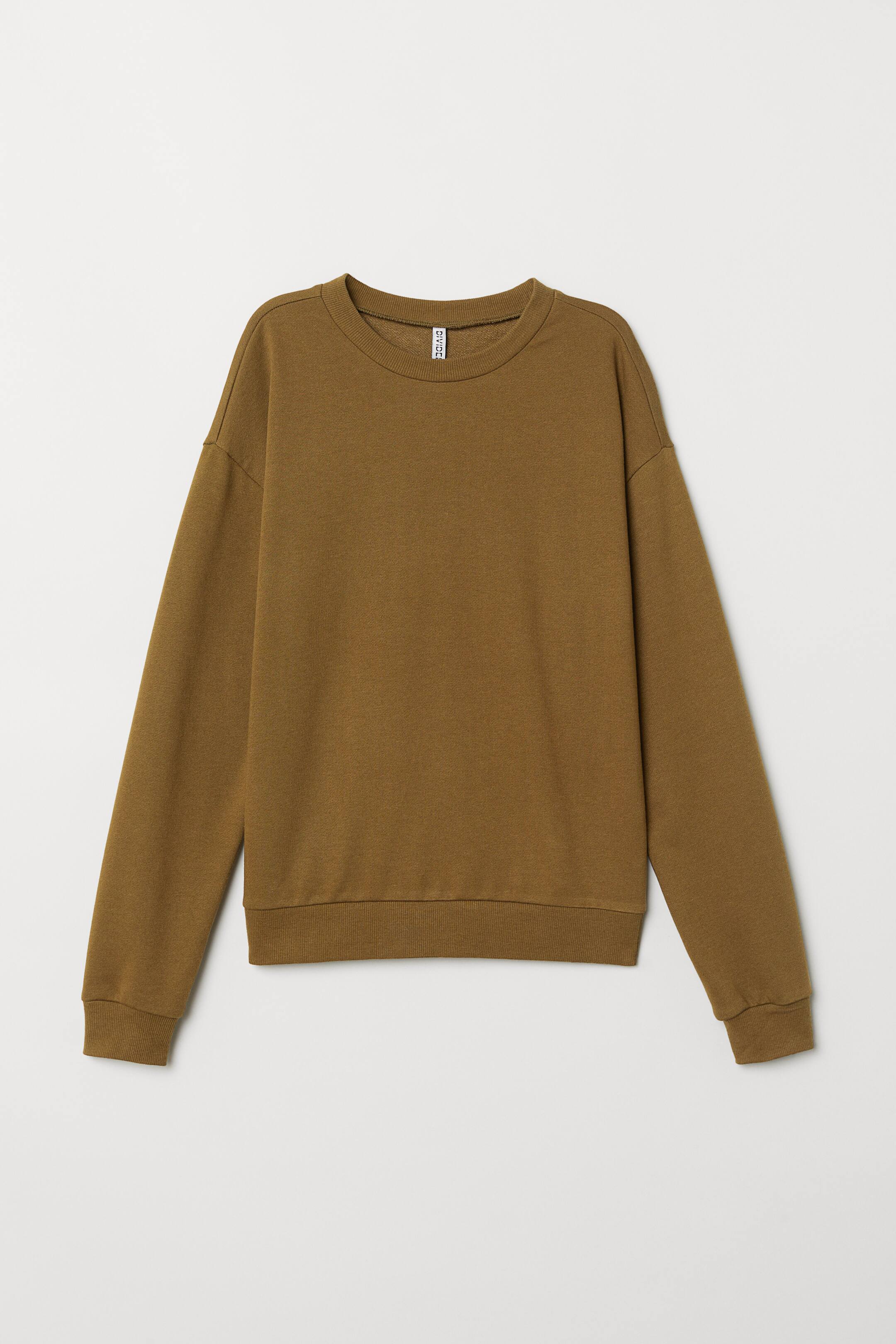 Sweatshirt Khaki green Ladies H&M