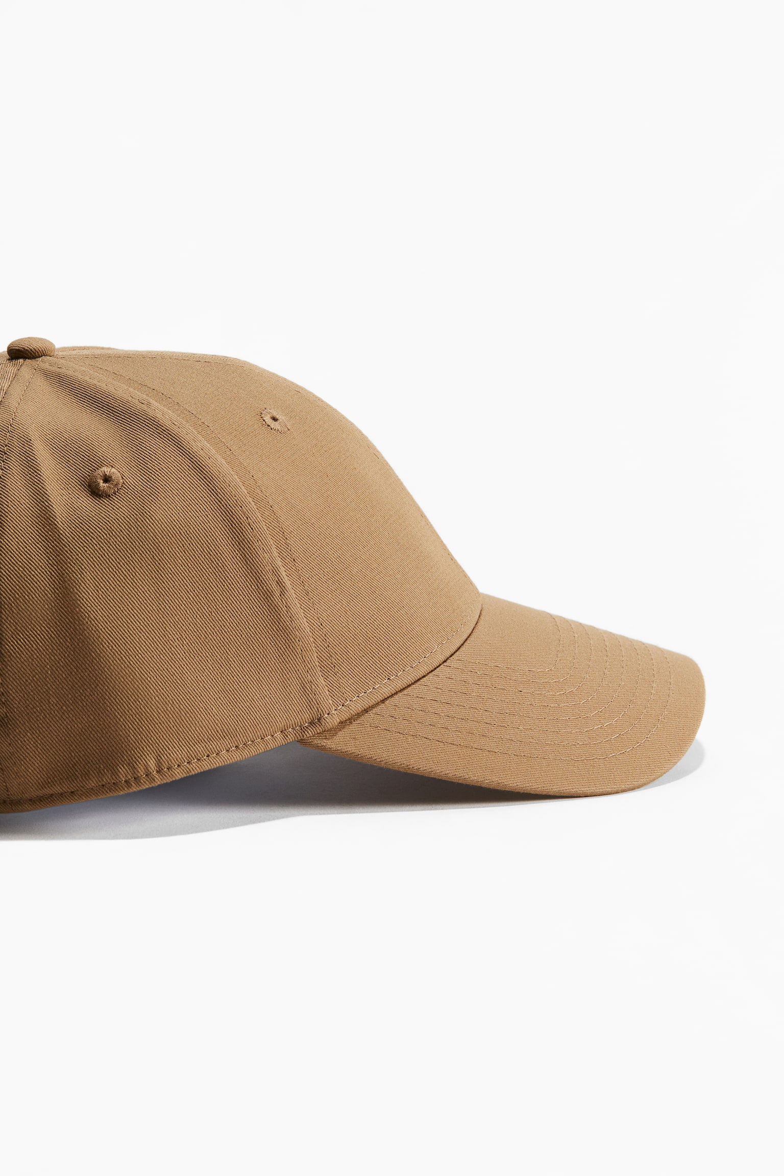 Cotton twill cap - Dark beige/Black/Dark beige/Dark grey/Grey - 2