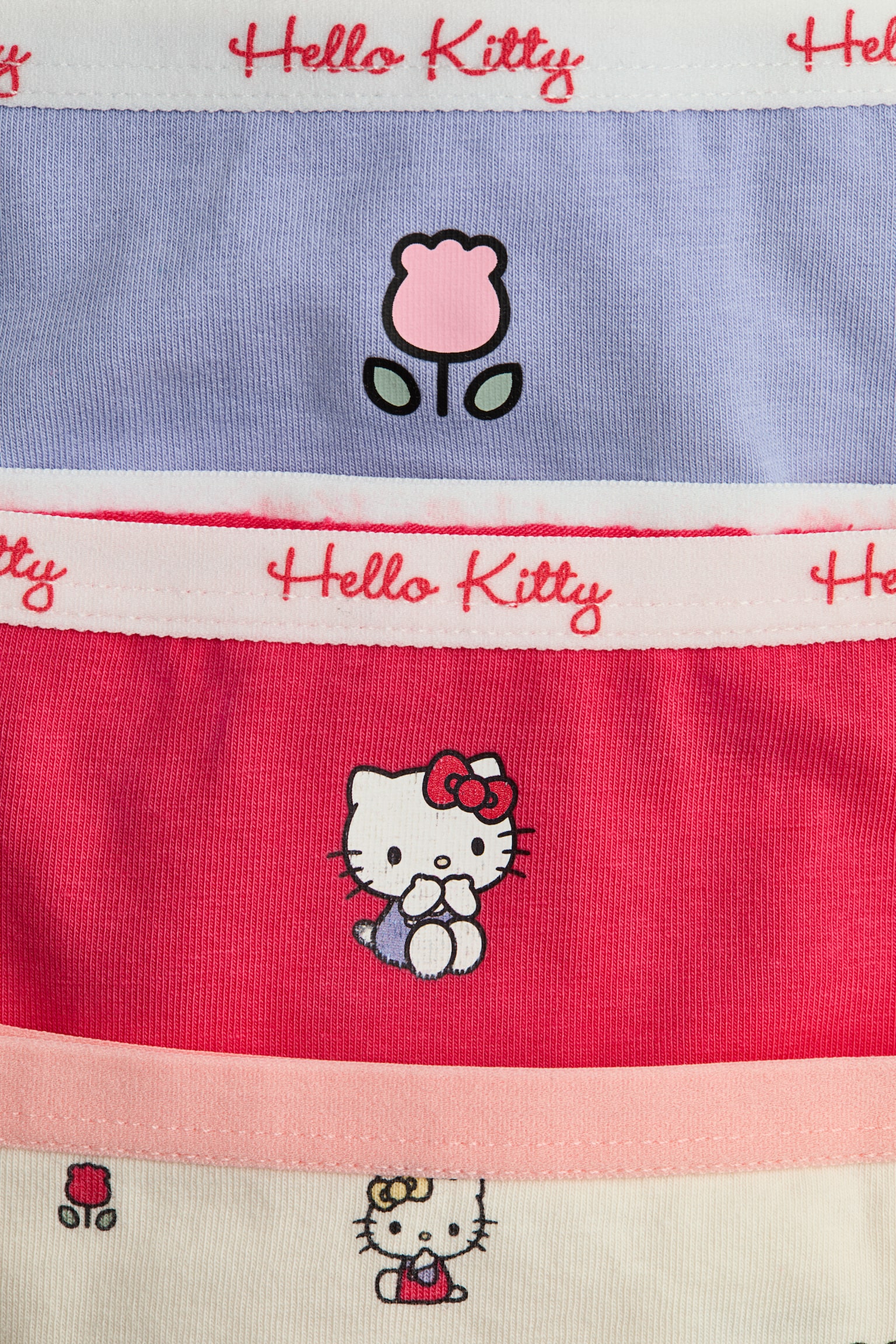 7-pack cotton briefs - Cream/Hello Kitty/Pink/Bluey/Light pink/Disney Princesses/Light blue/Frozen/Dark grey/Disney/Light blue/Hello Kitty/Powder pink/Minnie Mouse/Pink/Frozen/Peach pink/Squishmallows/Pink/Disney Princesses - 2