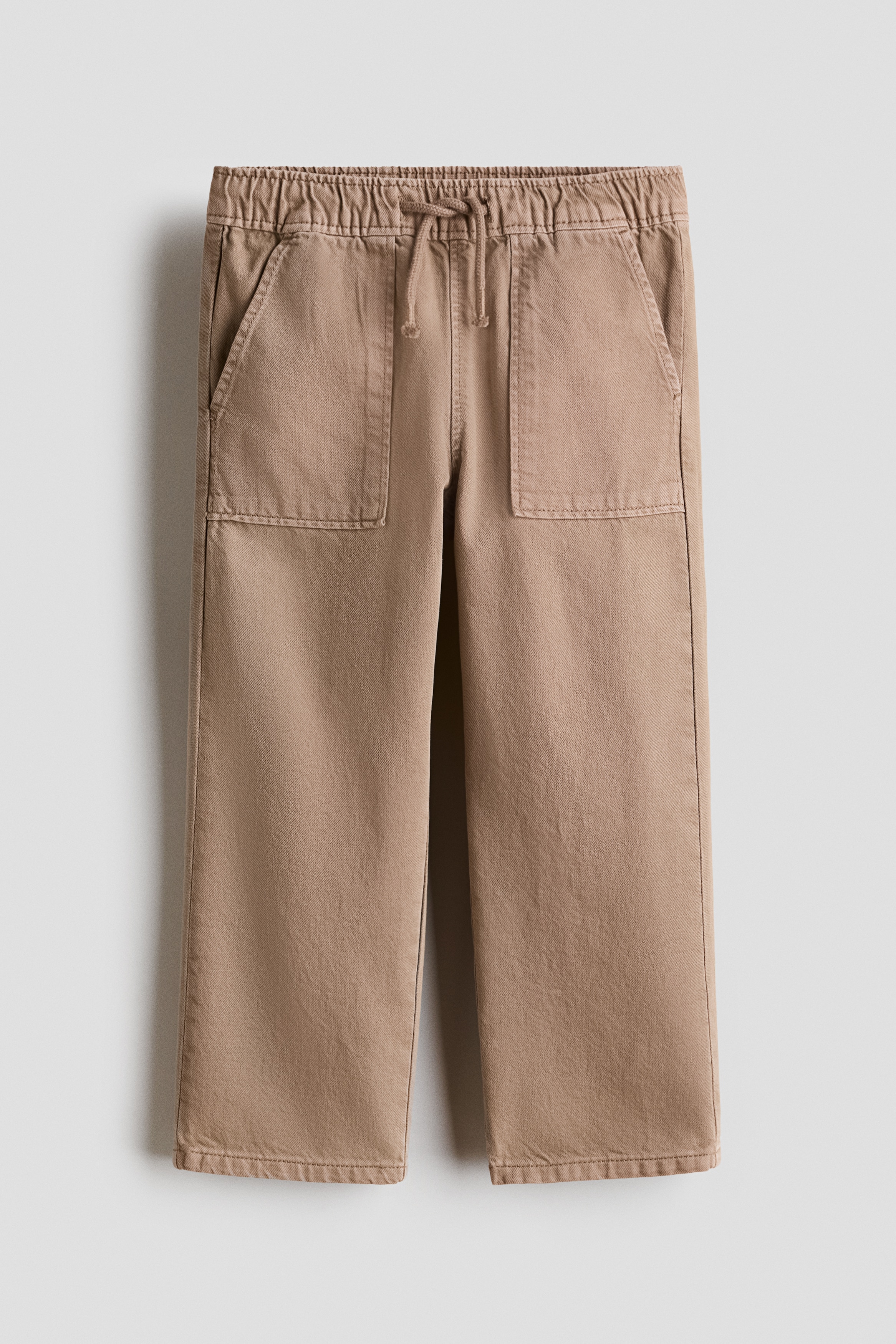 Cotton Twill Joggers - Beige/Dusty green/Taupe