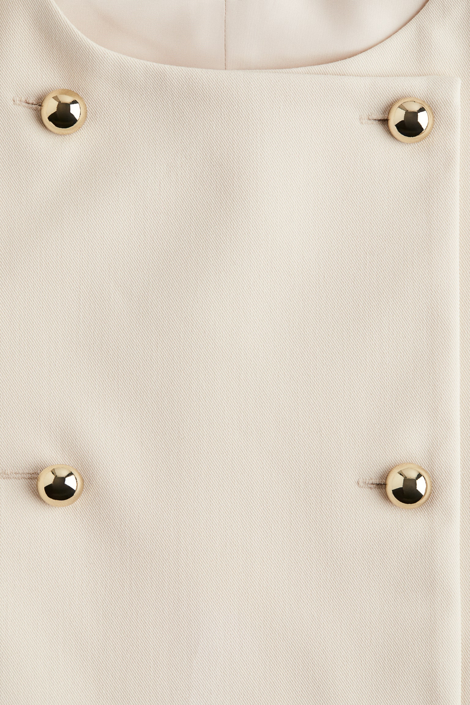 Áo khoác dệt chéo tay bồng - Màu kem - 5