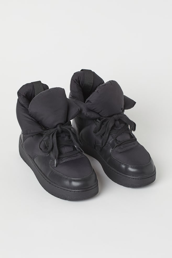 Sneakers chaudement doublées - Noir - 2