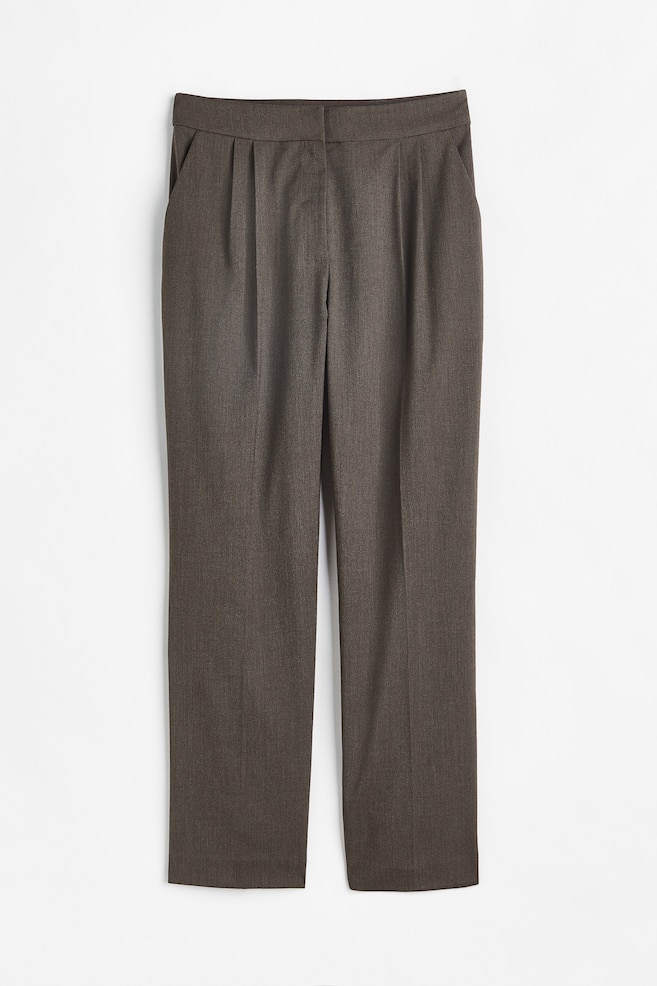 Elegante Hose - Dunkelgreigemeliert - 1