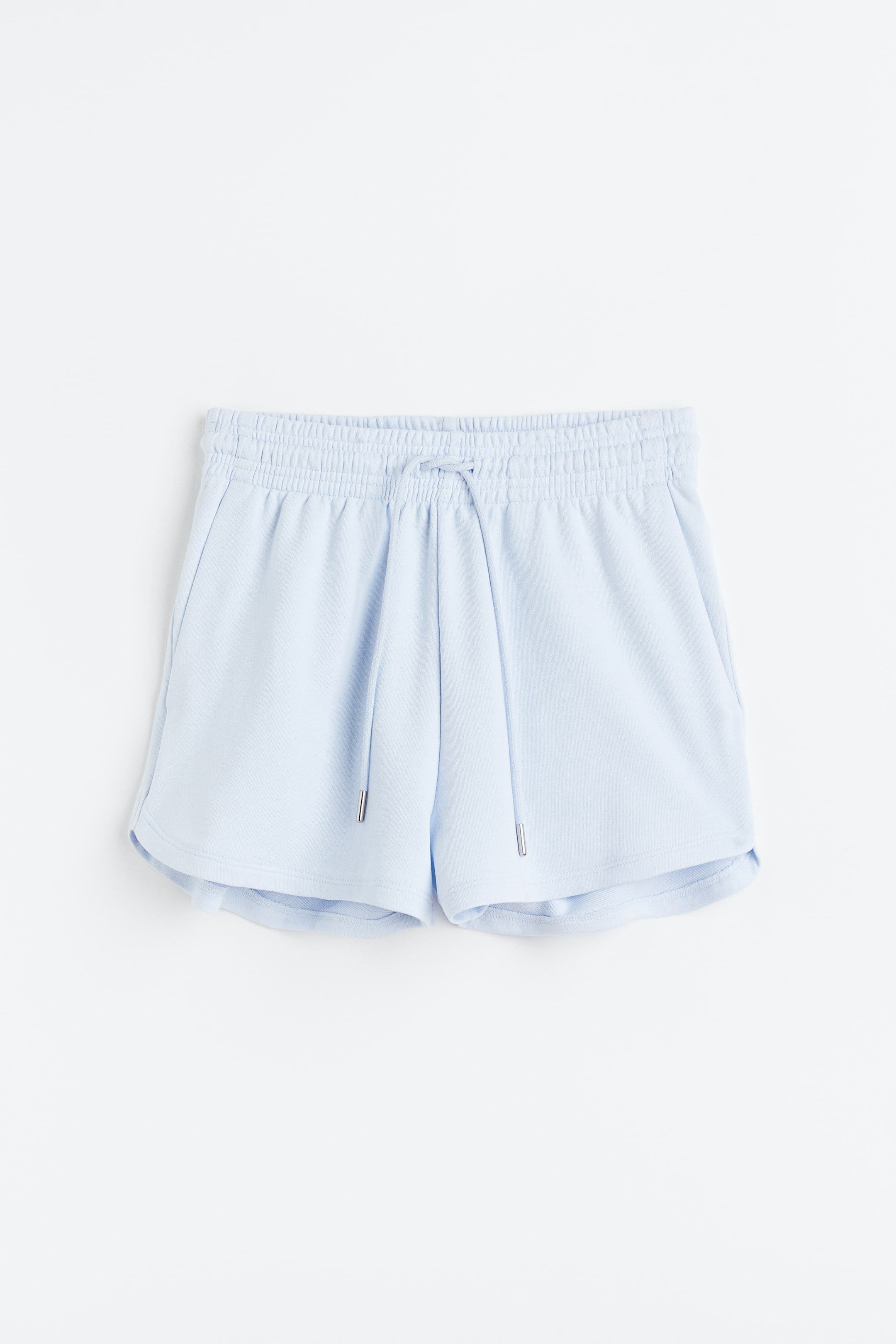 Xem ảnh lớn hơn: Quần short nỉ - Màu xanh dương nhạt - Ladies | H&M VN 1