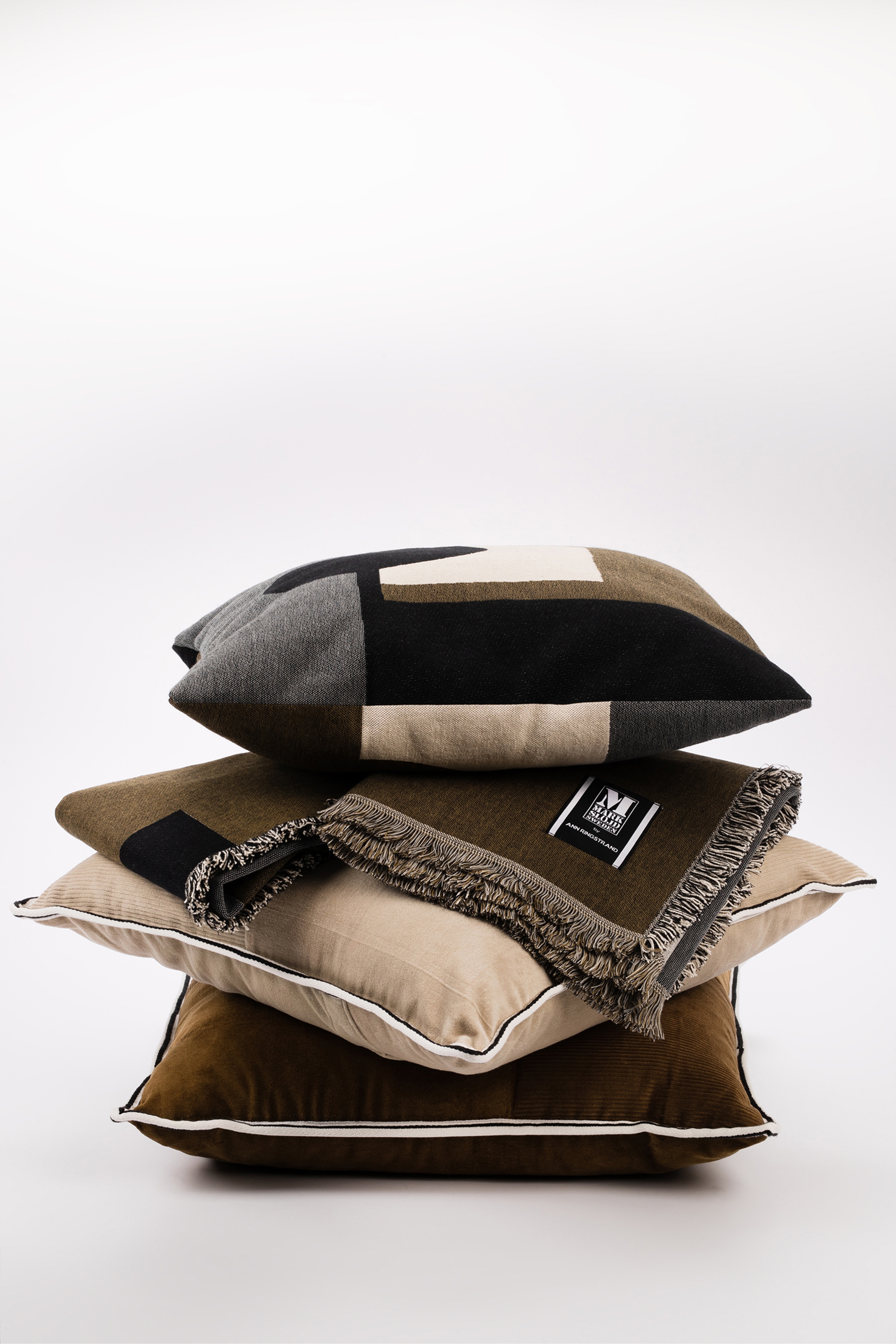 Lia Plaid - Green/offwhite/black/grey