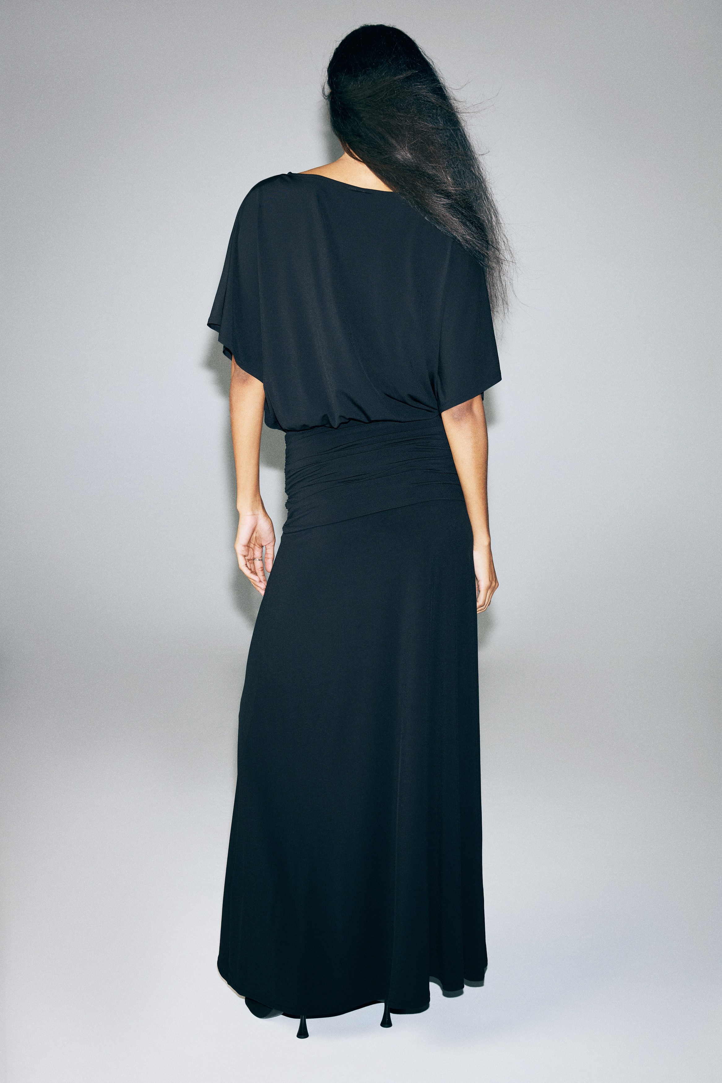 Draped Maxi Dress thumbnail 3