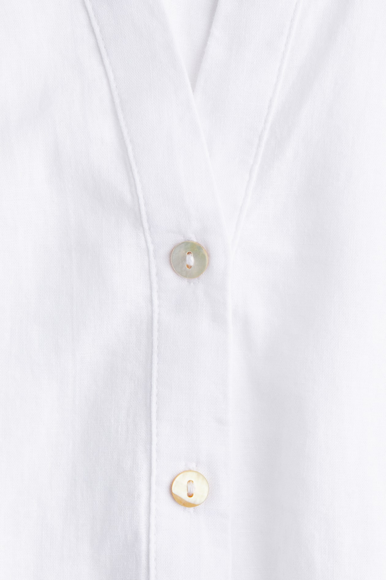 Linen-Blend Sleeveless Shirt - image 4