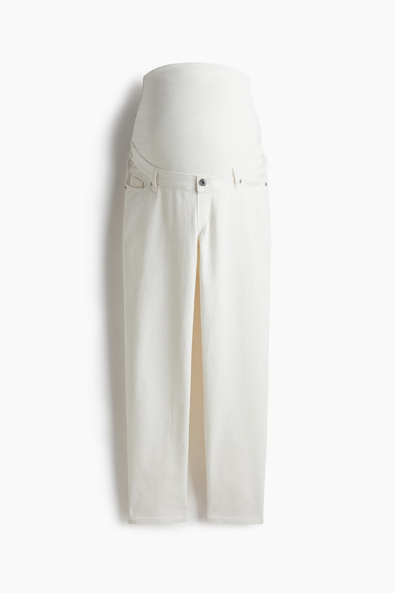 MAMA Straight Ankle Jeans