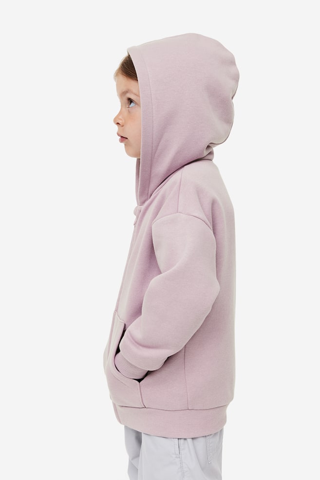 2-pack zip-through hoodies - Dusty pink - 3
