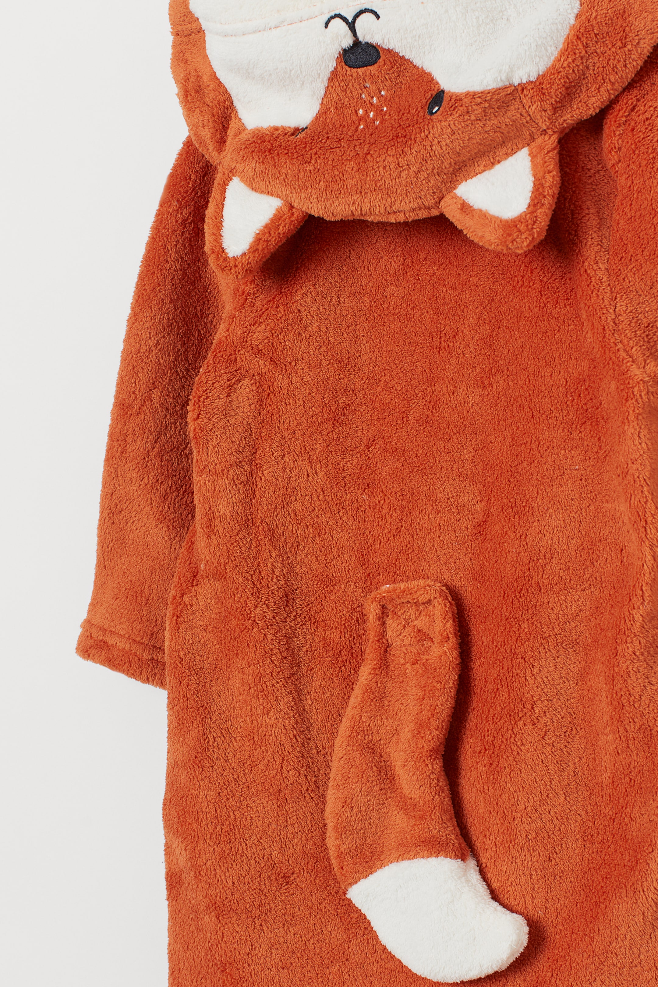 Dressing gown Long sleeve Orange/Fox Home All H&M GB
