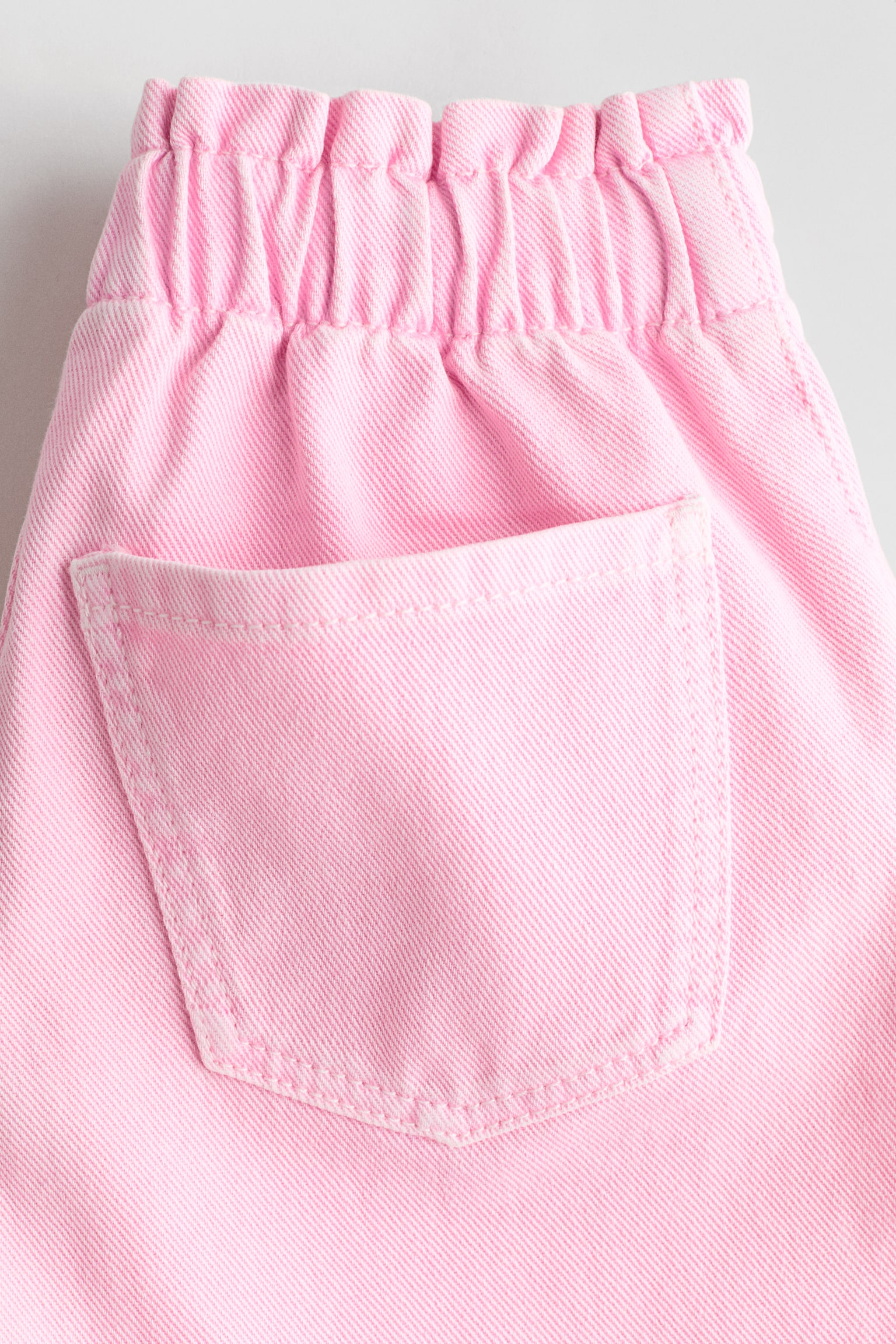 Loose Fit Denim shorts - Light pink/Light denim blue/Denim blue/Light pink/Pale denim green/Light denim blue - 3