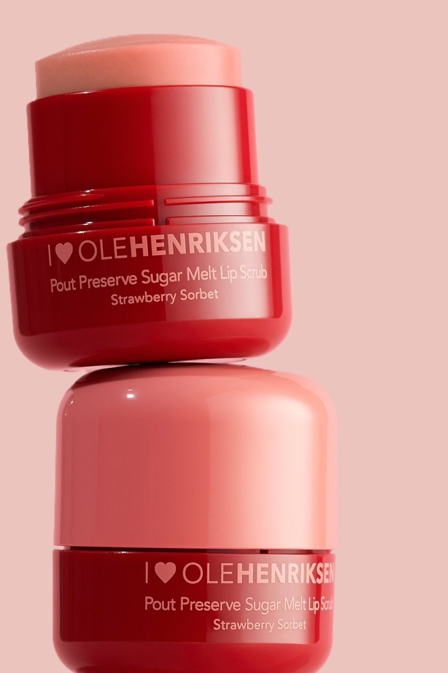 Pout Preserve Sugar Melt Lip Scrub - Strawberry Sorbet - 4
