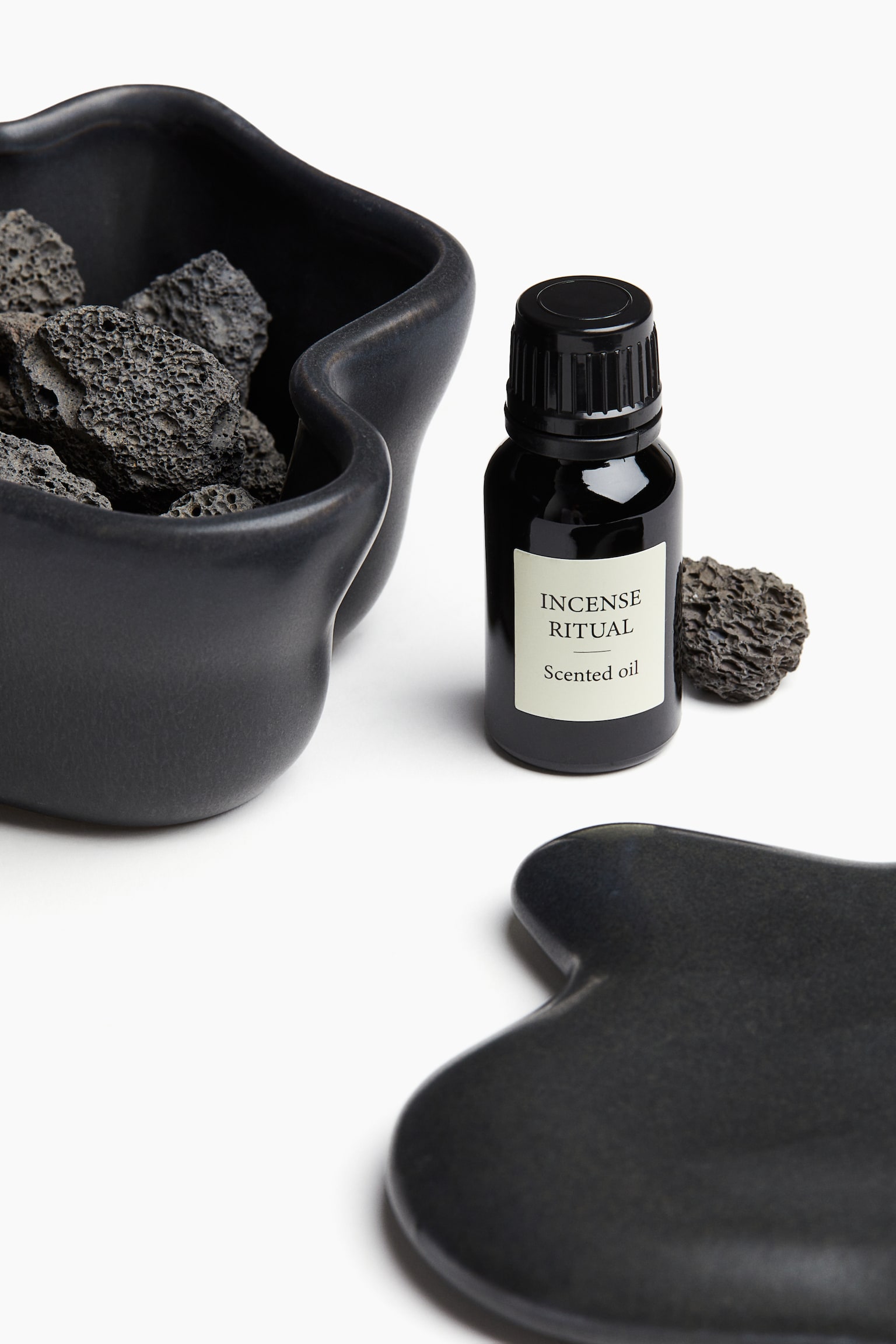 Lava-stone diffuser - Black/Incense Ritual - 3