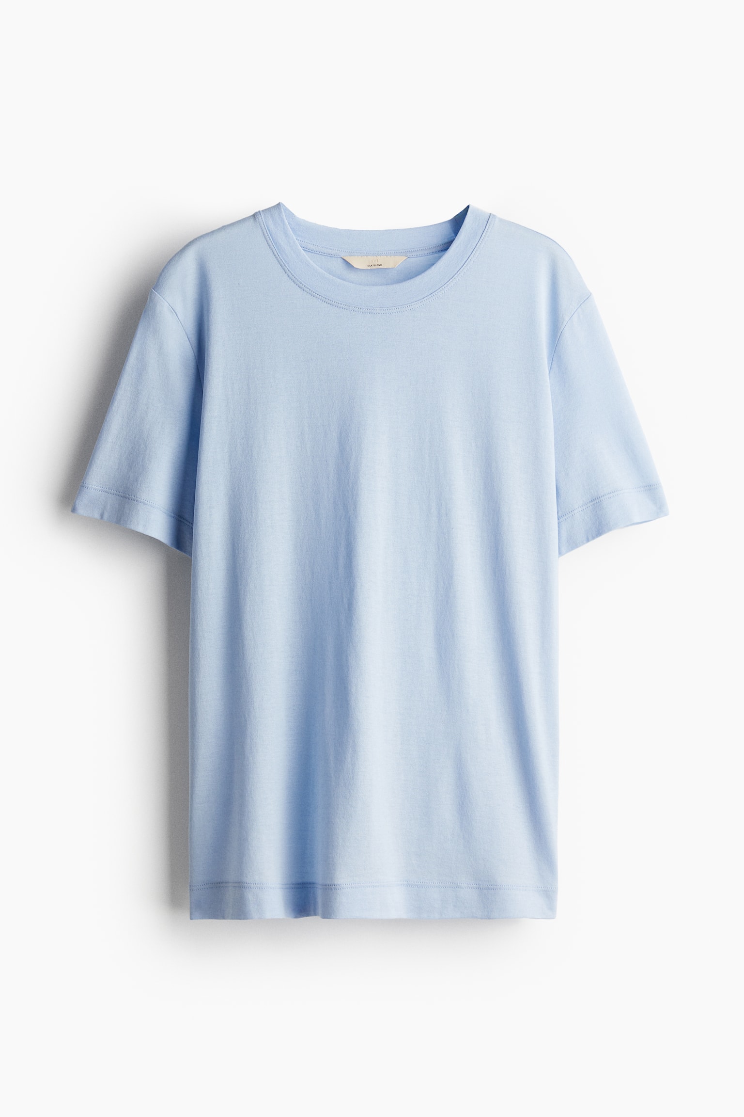 Silk Blend Tee - Light blue/White/Orange/Mole/Light yellow/Light green - 2