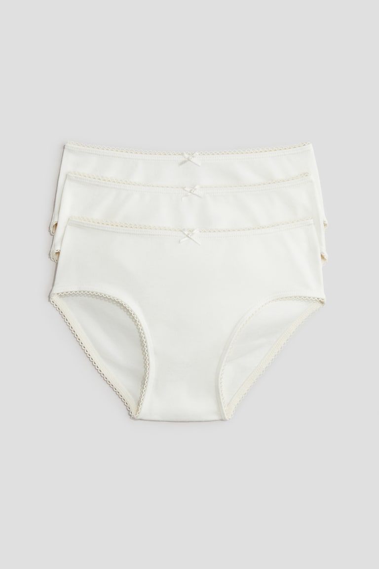 Algodón Pima Calzones De NiÃ±a Por Mayor Pack De Bragas De Algodón