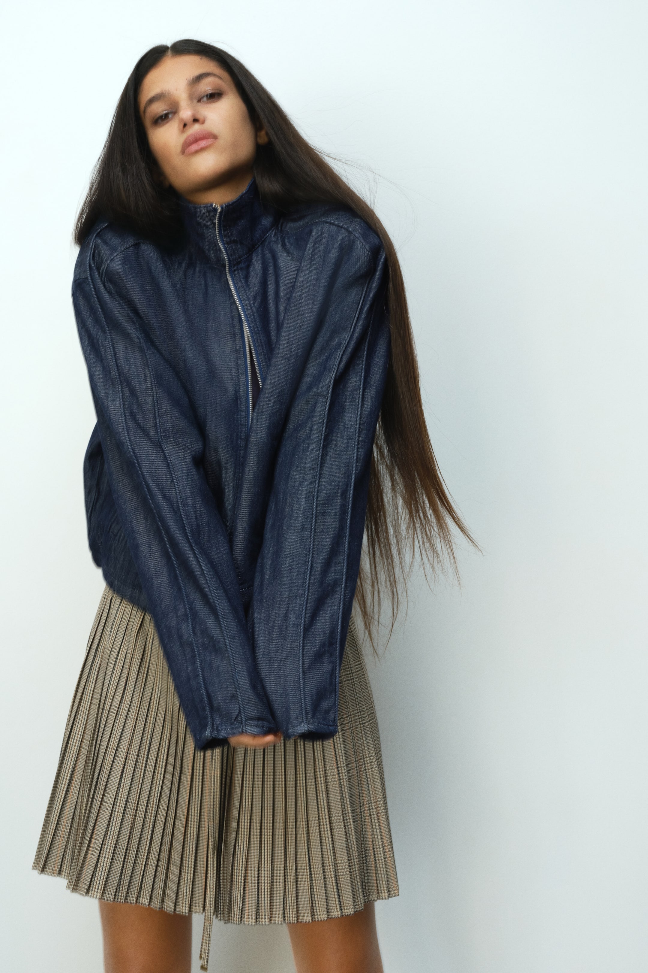 View larger image: Sporty denim jacket - Dark denim blue - Ladies | H&M IN 1