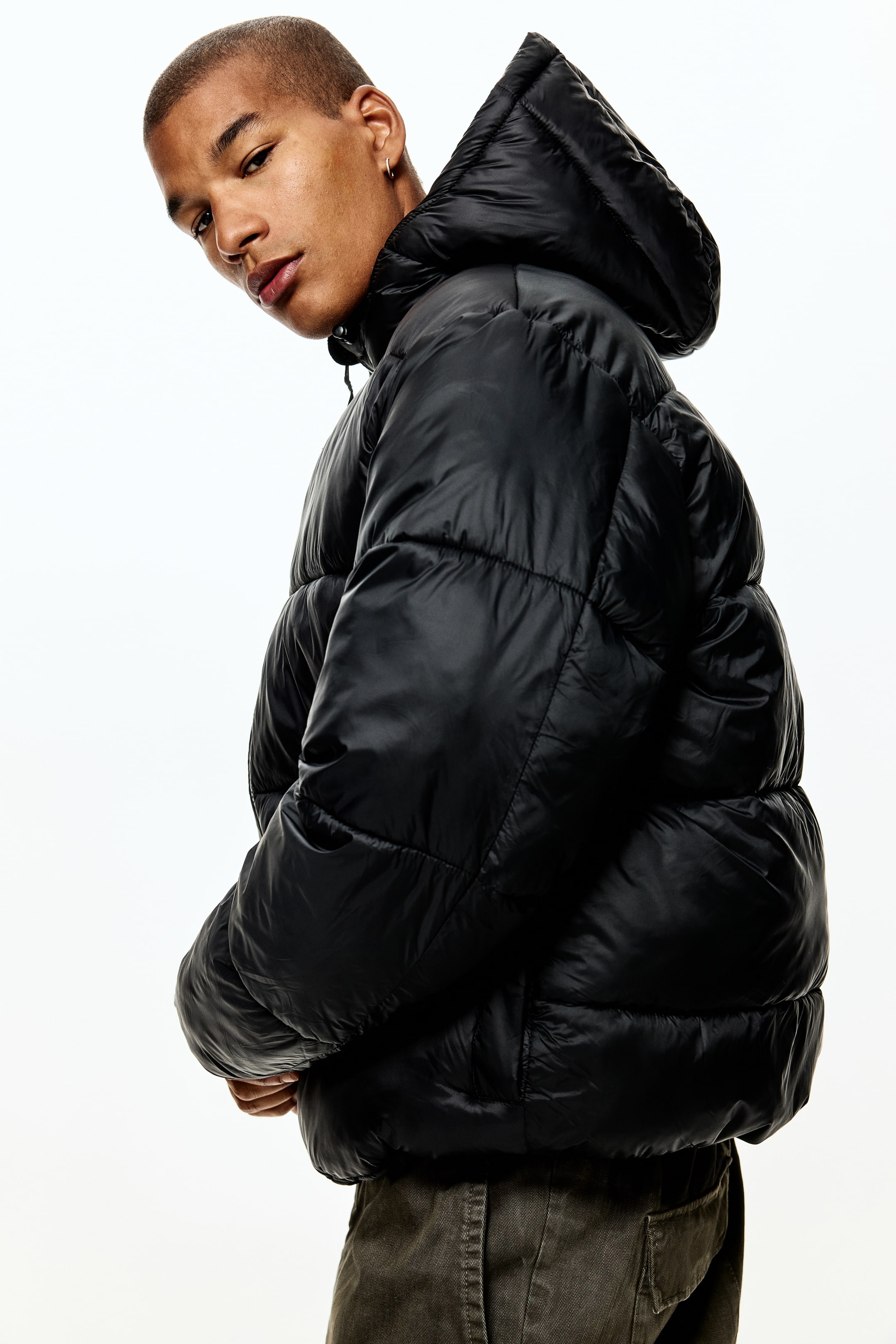 Voir une image plus grande: Veste matelassée hydrofuge - Noir - HOMME | H&M CA 4