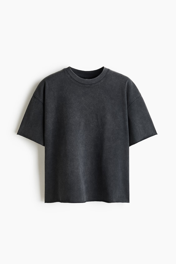 Мужские футболки H&M Oversized Boxy T-Shirt