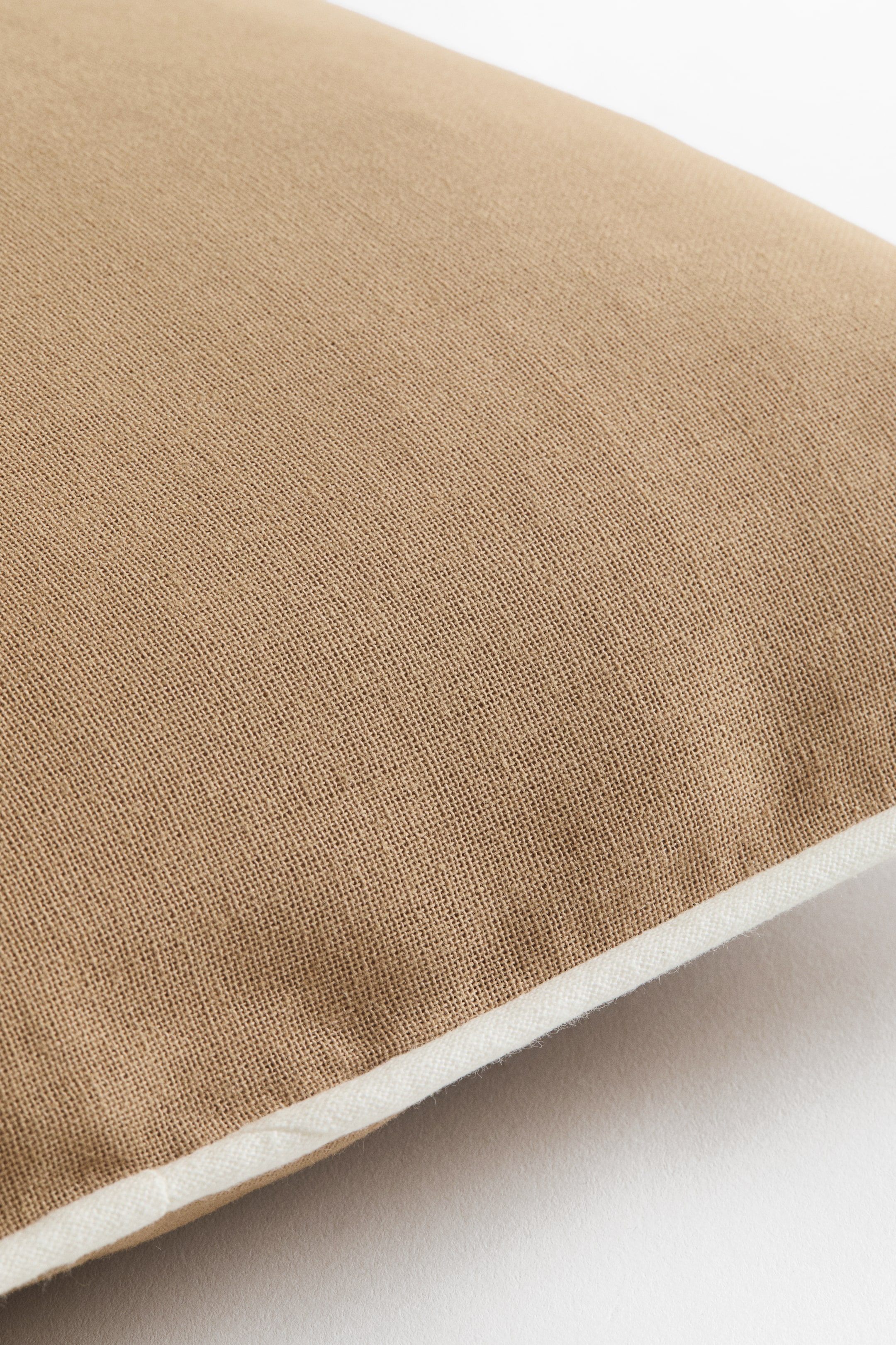 Embroidered-Motif Cotton Cushion Cover