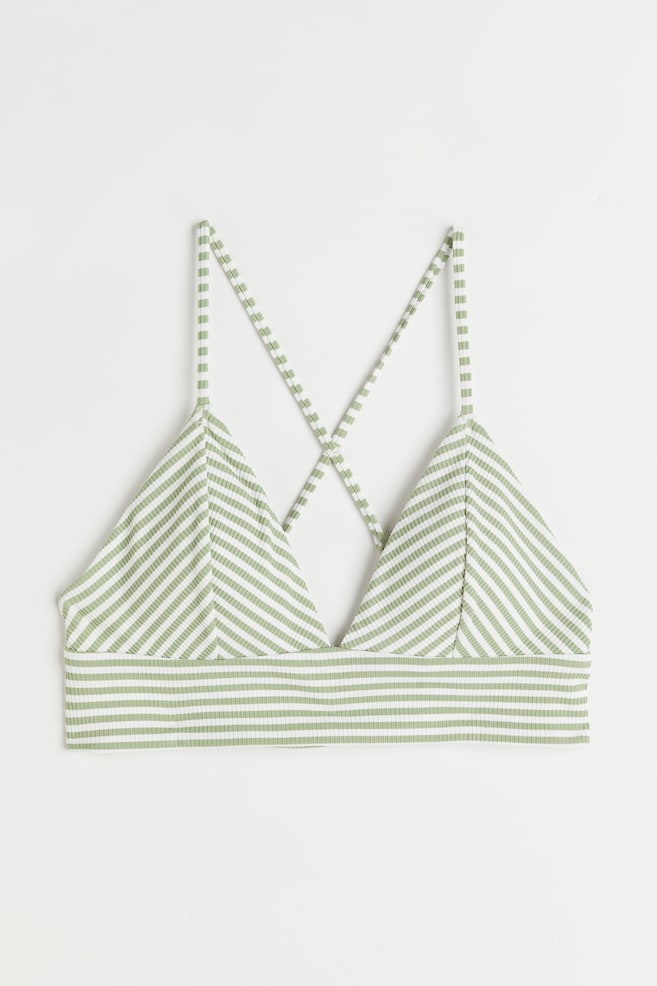 Padded bikini top - Light green/White striped/Light blue/White striped/Black/White/dc/dc/dc/dc/dc/dc/dc - 2